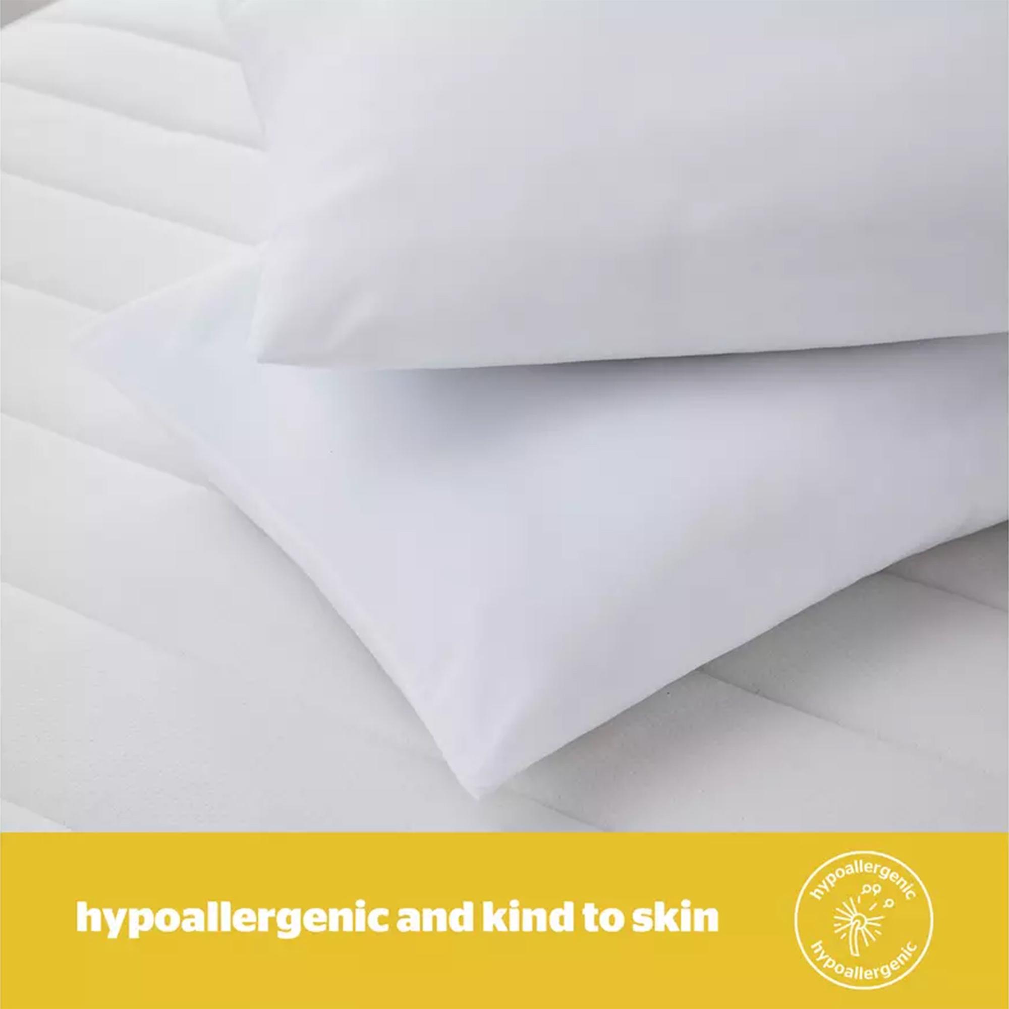Silentnight Essentials Rolled Soft Pillow - 2 Pack thumbnail 5