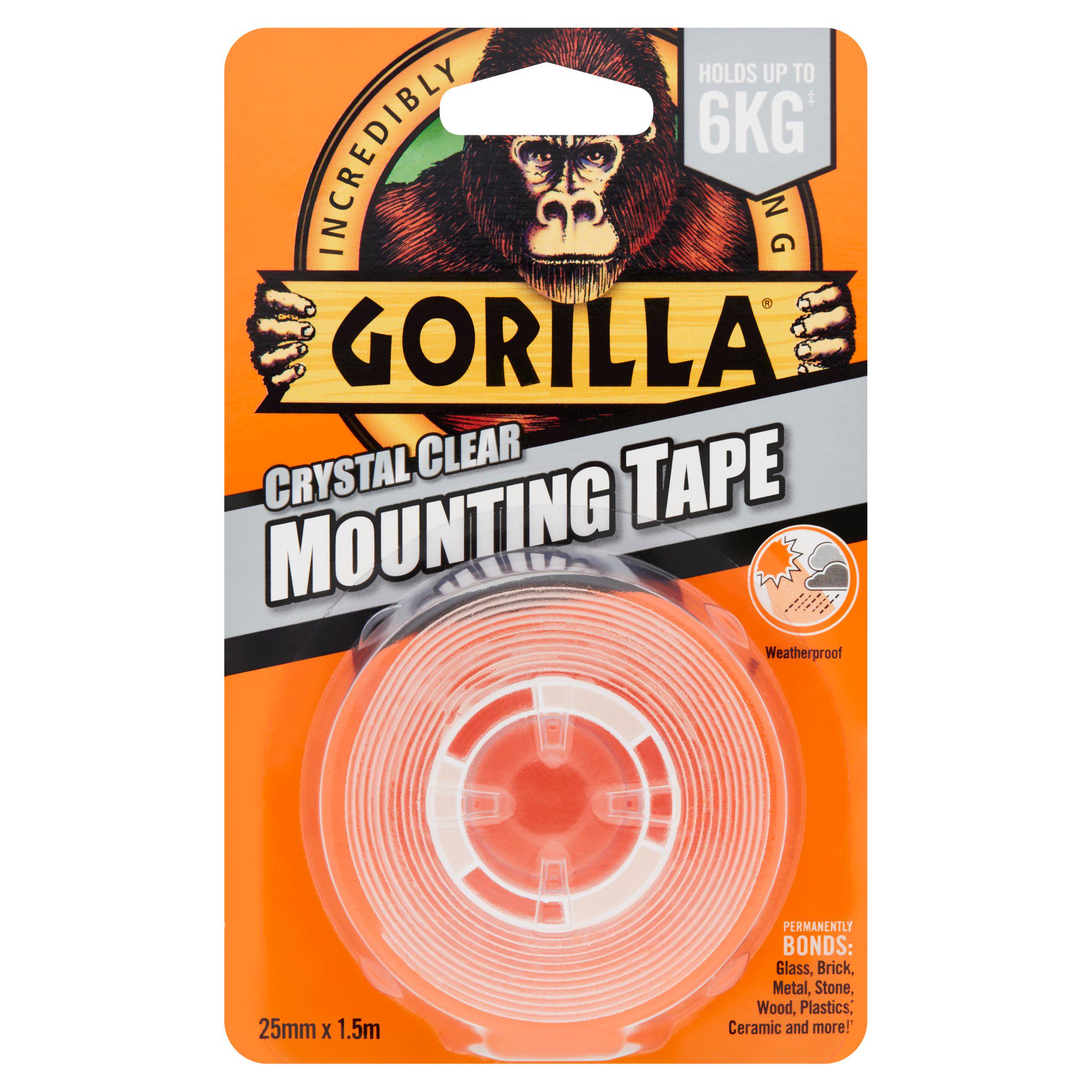 Gorilla Heavy Duty Mounting Tape - Clear