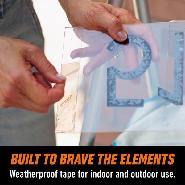 Gorilla Heavy Duty Mounting Tape - Clear thumbnail 3