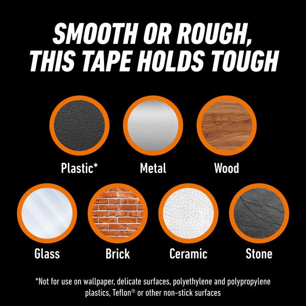 Gorilla Heavy Duty Mounting Tape - Clear thumbnail 5