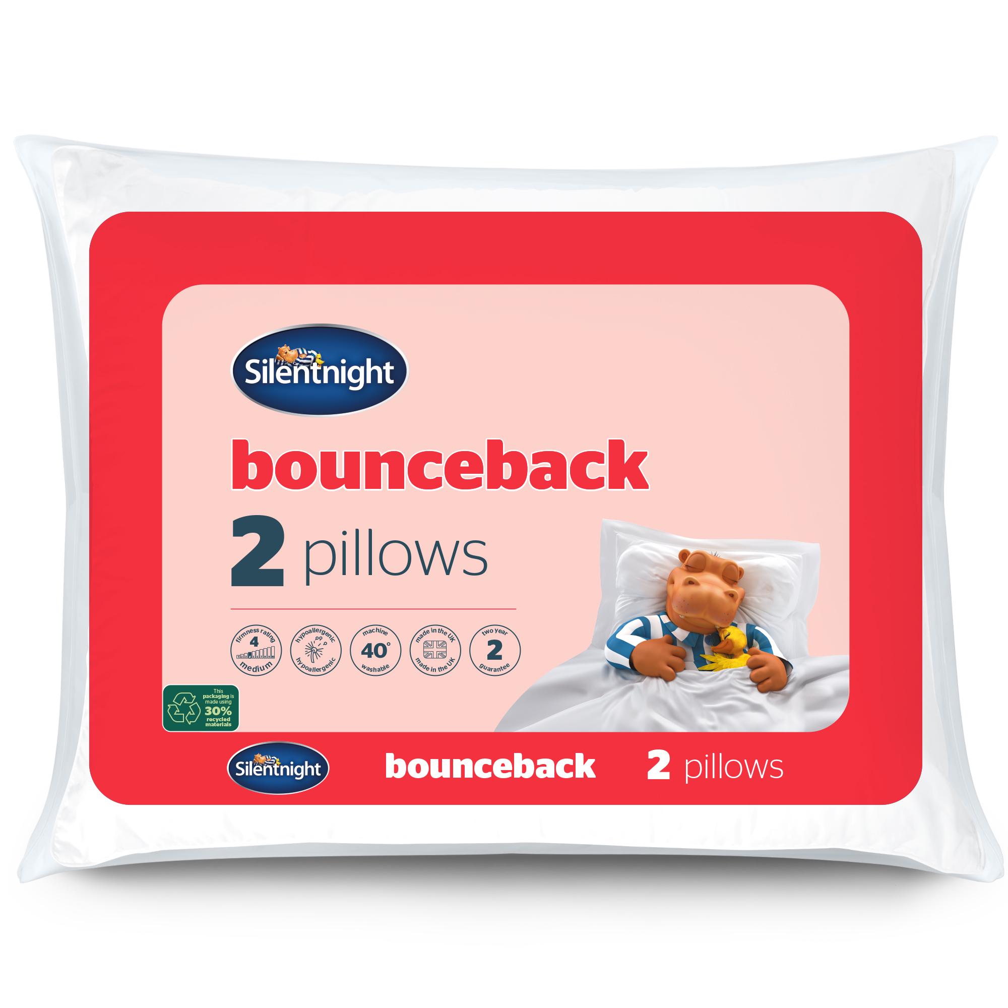 Silentnight Bounceback Pillow Pair