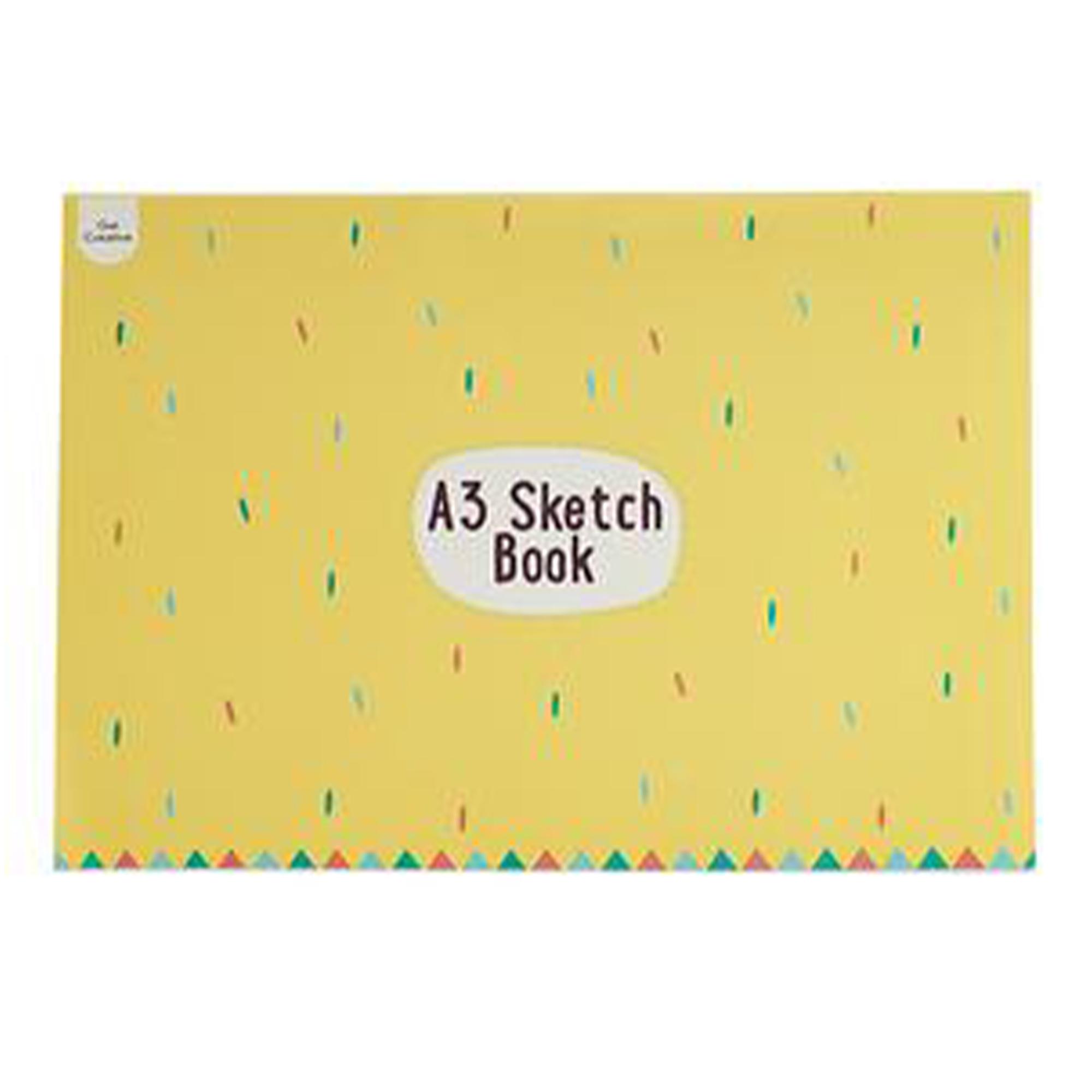 Get Creative 40 Pages A3 Sketch Book
