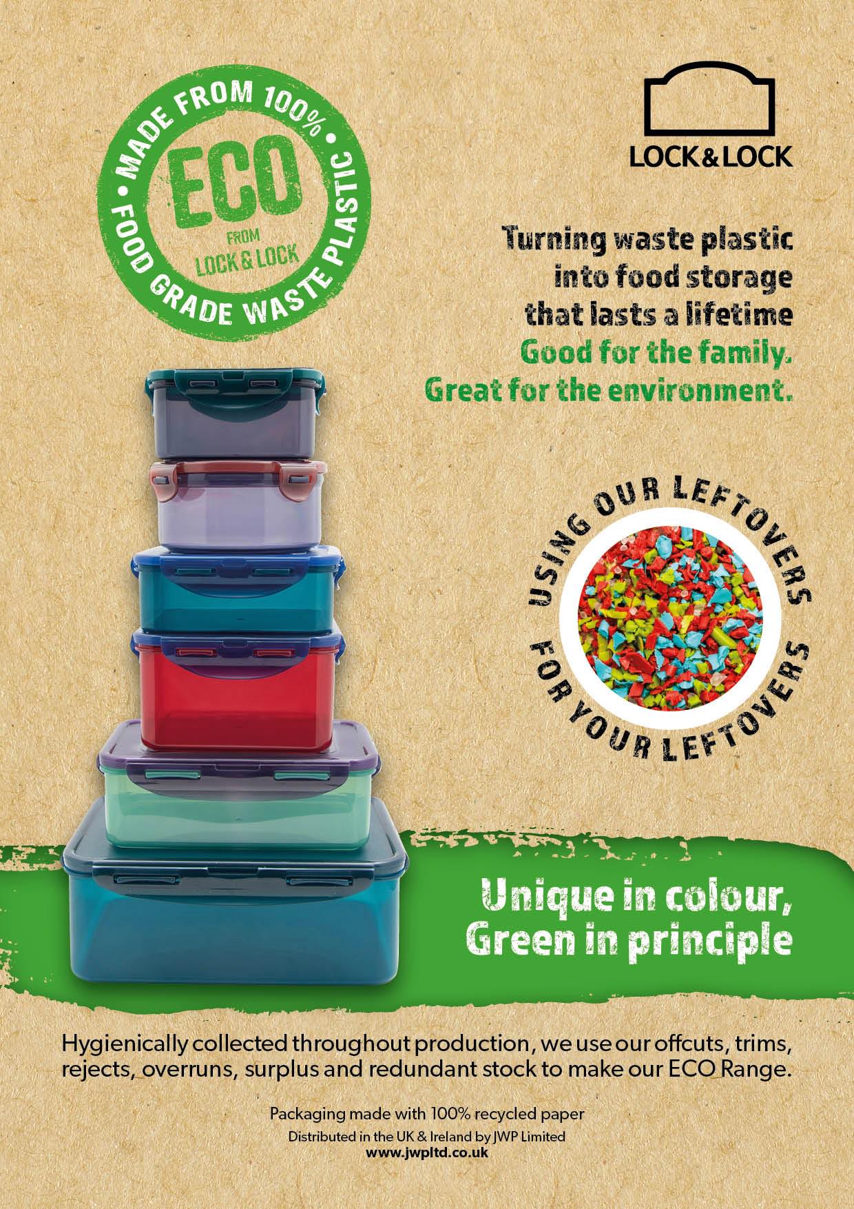 Lock & Lock Eco Rectangular Food Storage 470ml thumbnail 3