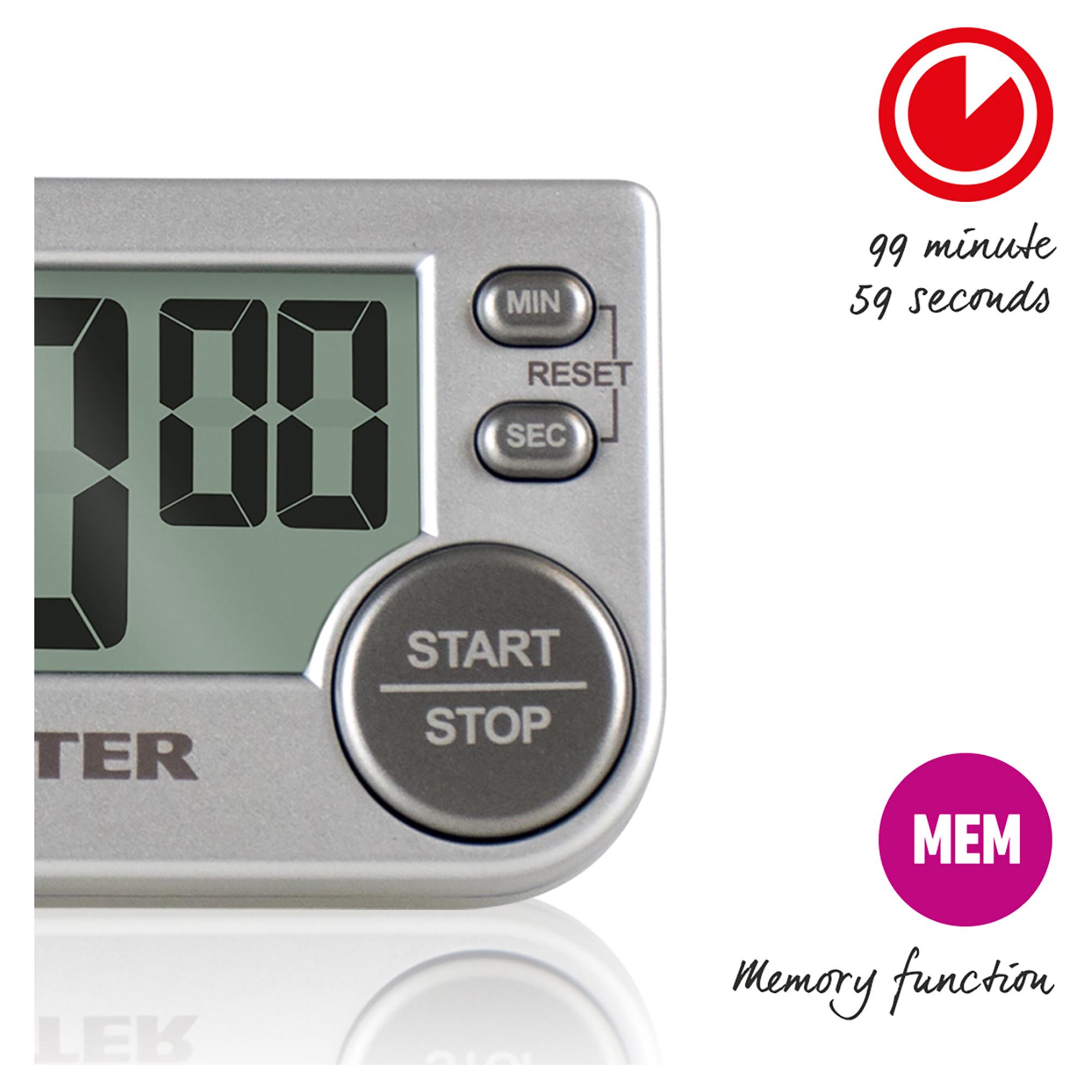 Salter Big Button Electronic Timer thumbnail 4