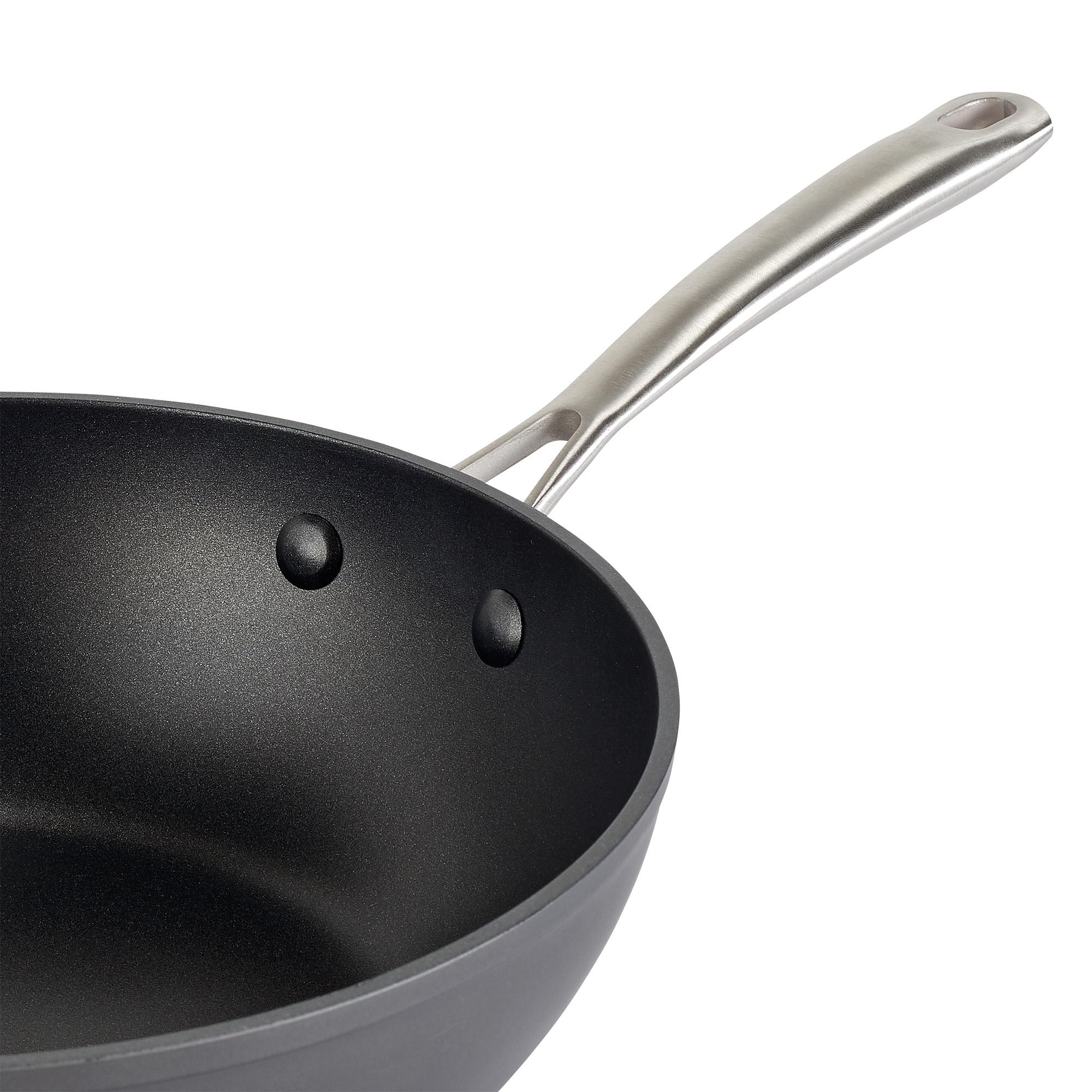 Habitat 28cm Hard Anodised Aluminium Wok thumbnail 3