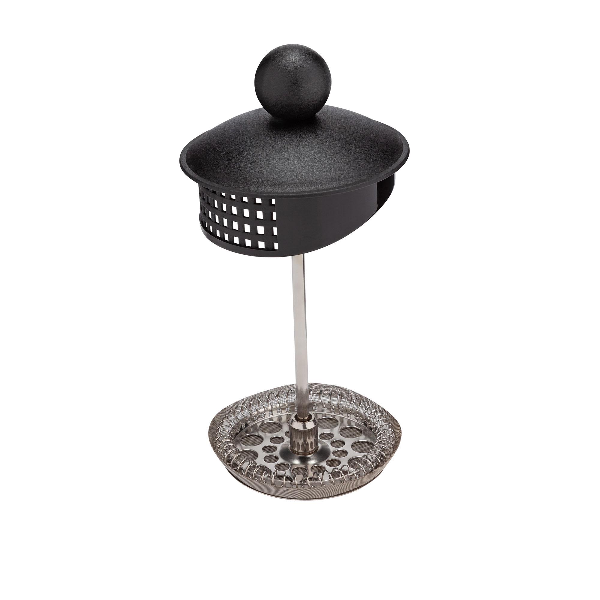 Habitat 3 Cup Plastic Cafetiere - Black thumbnail 3