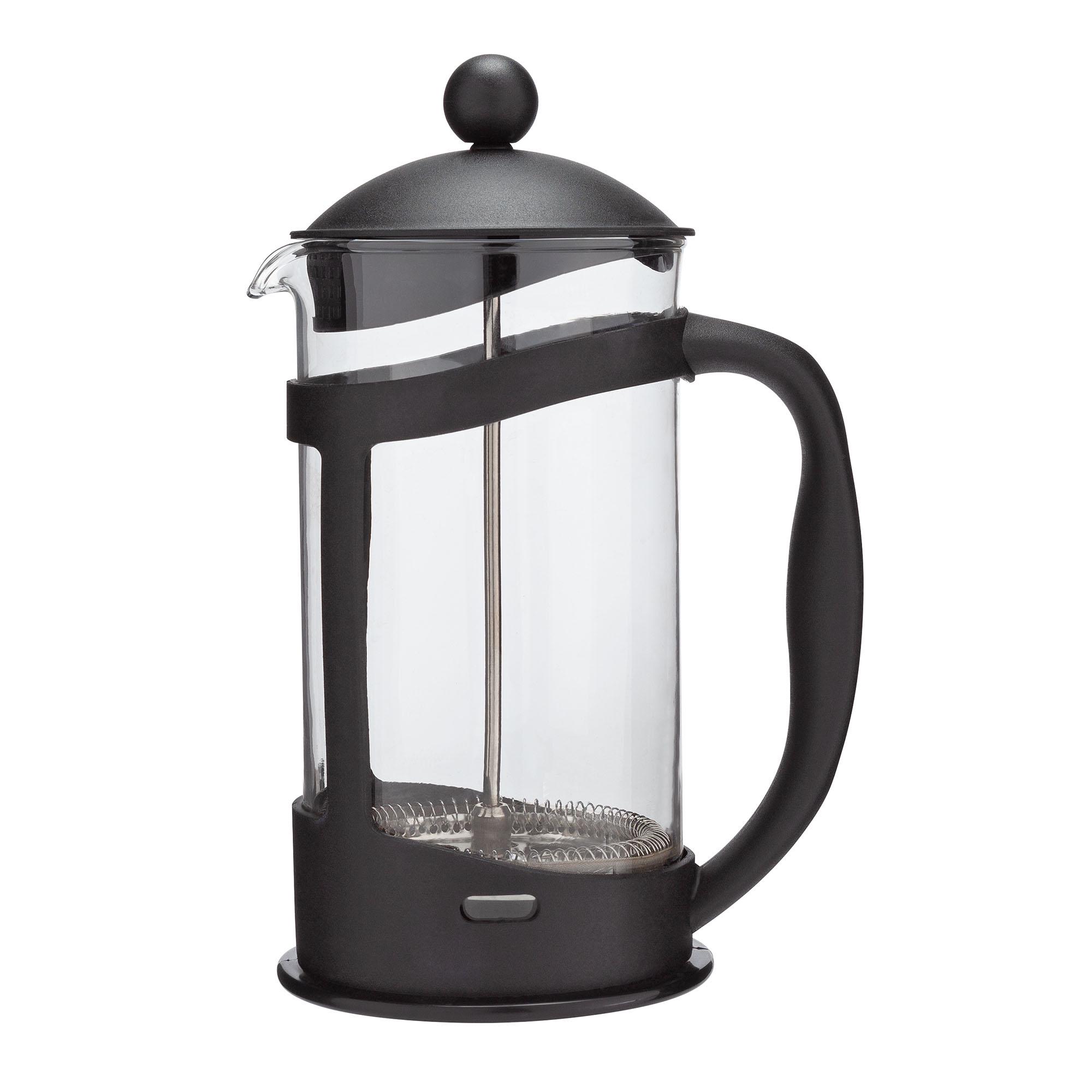 Habitat 8 Cup Plastic Cafetiere - Black