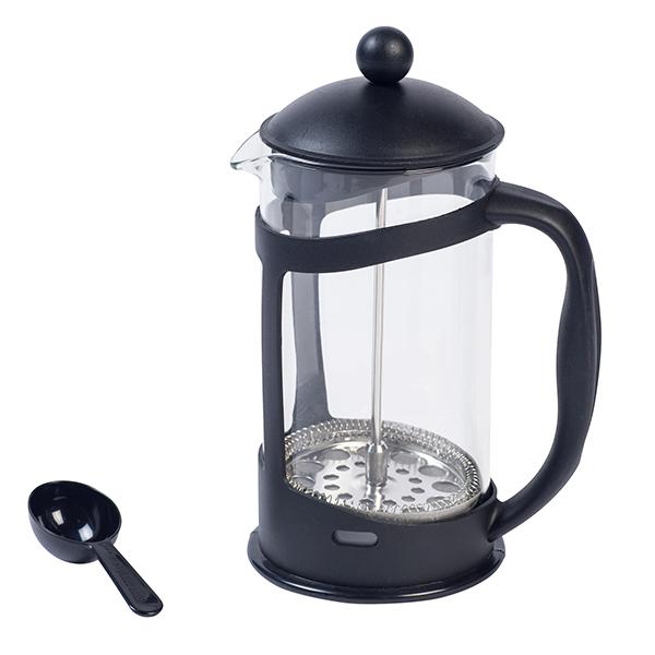 Habitat Plastic Cafetiere Black 12 Cup