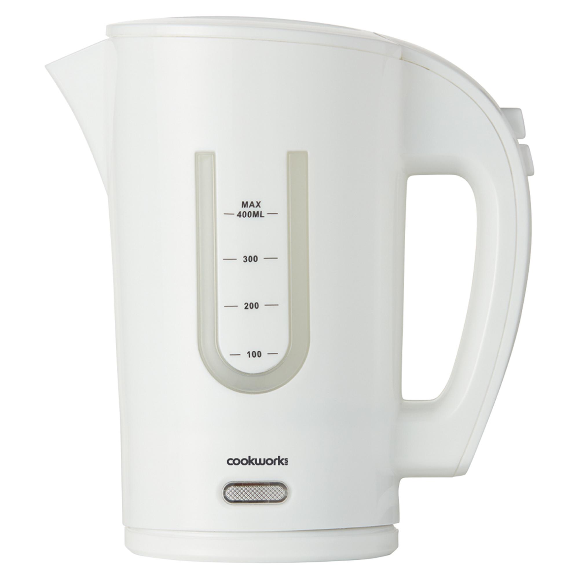 Cookworks Travel Kettle - White