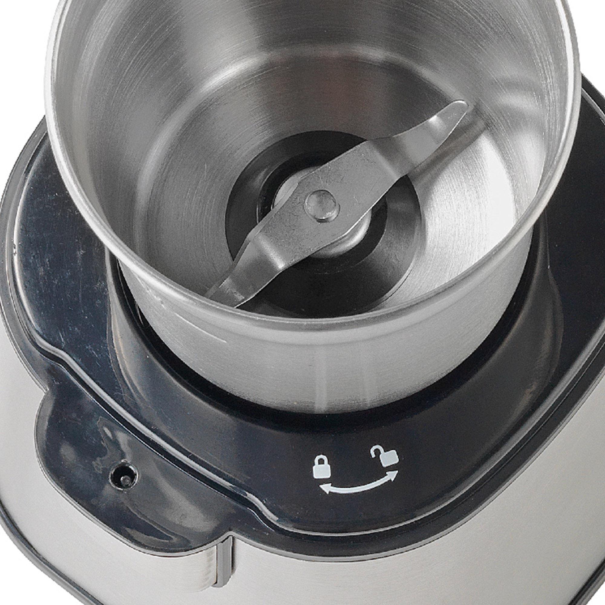 Cookworks Coffee and Herb Grinder - Stainless Steel thumbnail 2