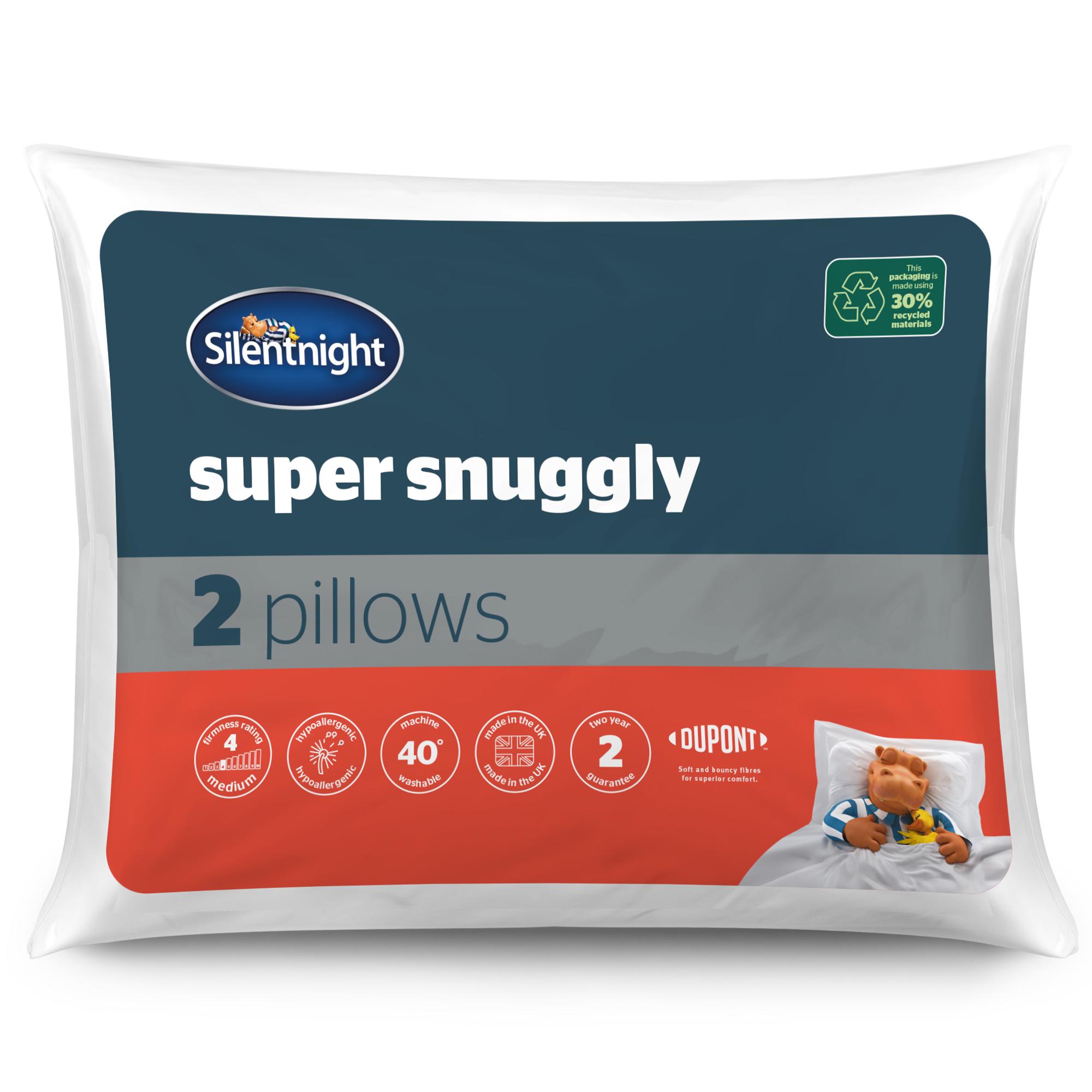 Silentnight Super Snuggly Medium Pillow - 2 Pack