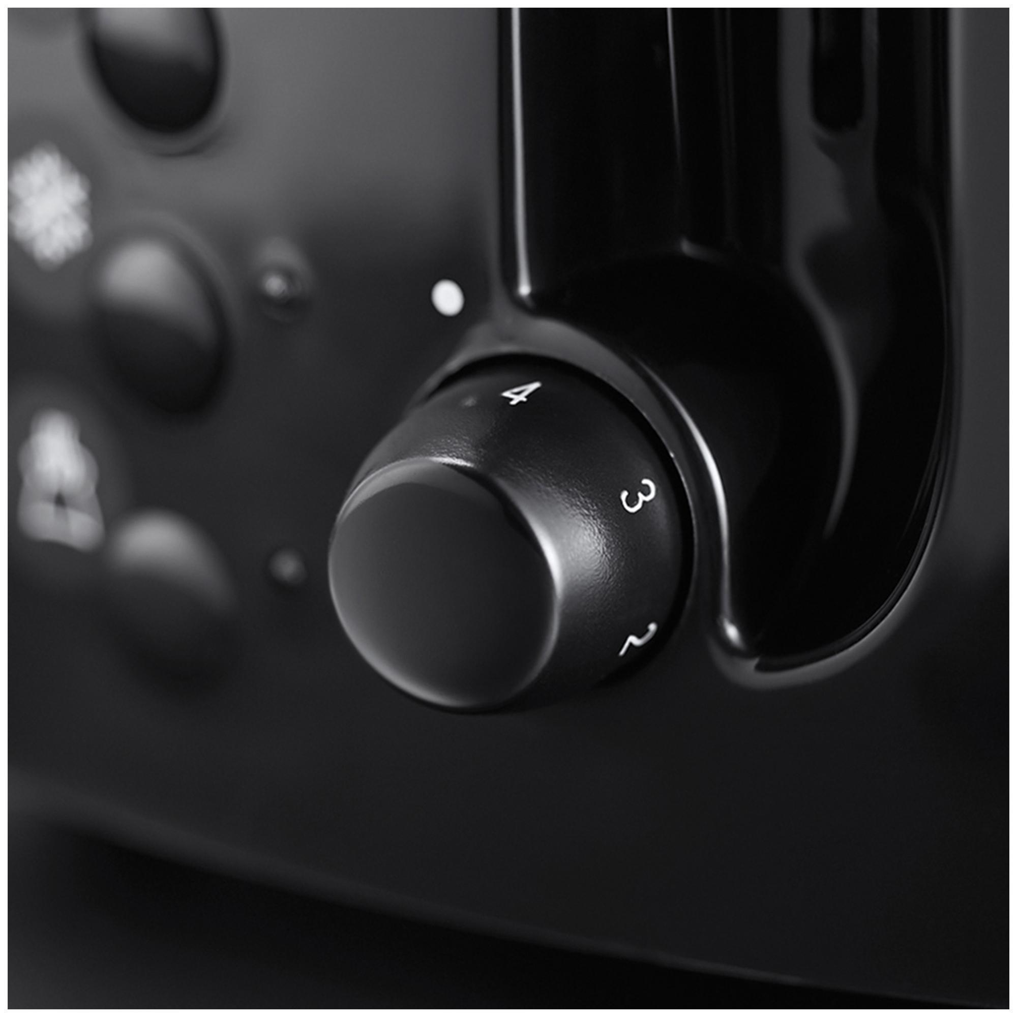 Russell Hobbs Textures 2 Slice Black Plastic Toaster 21641 thumbnail 2