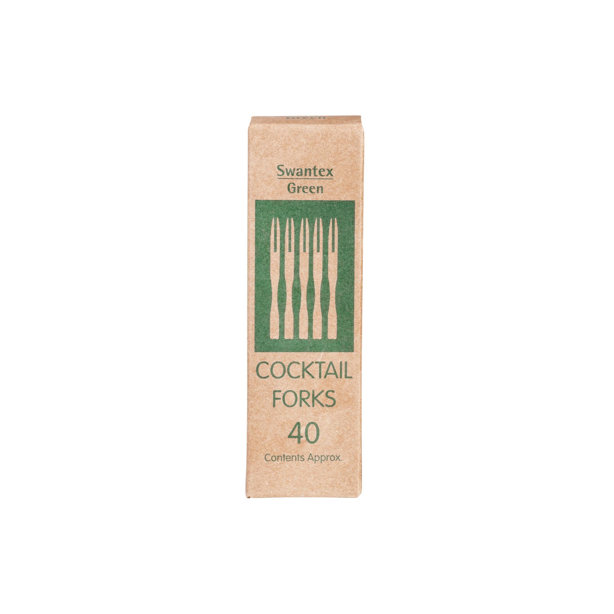 Sainsbury's Home Swantex Bamboo Cocktail Forks