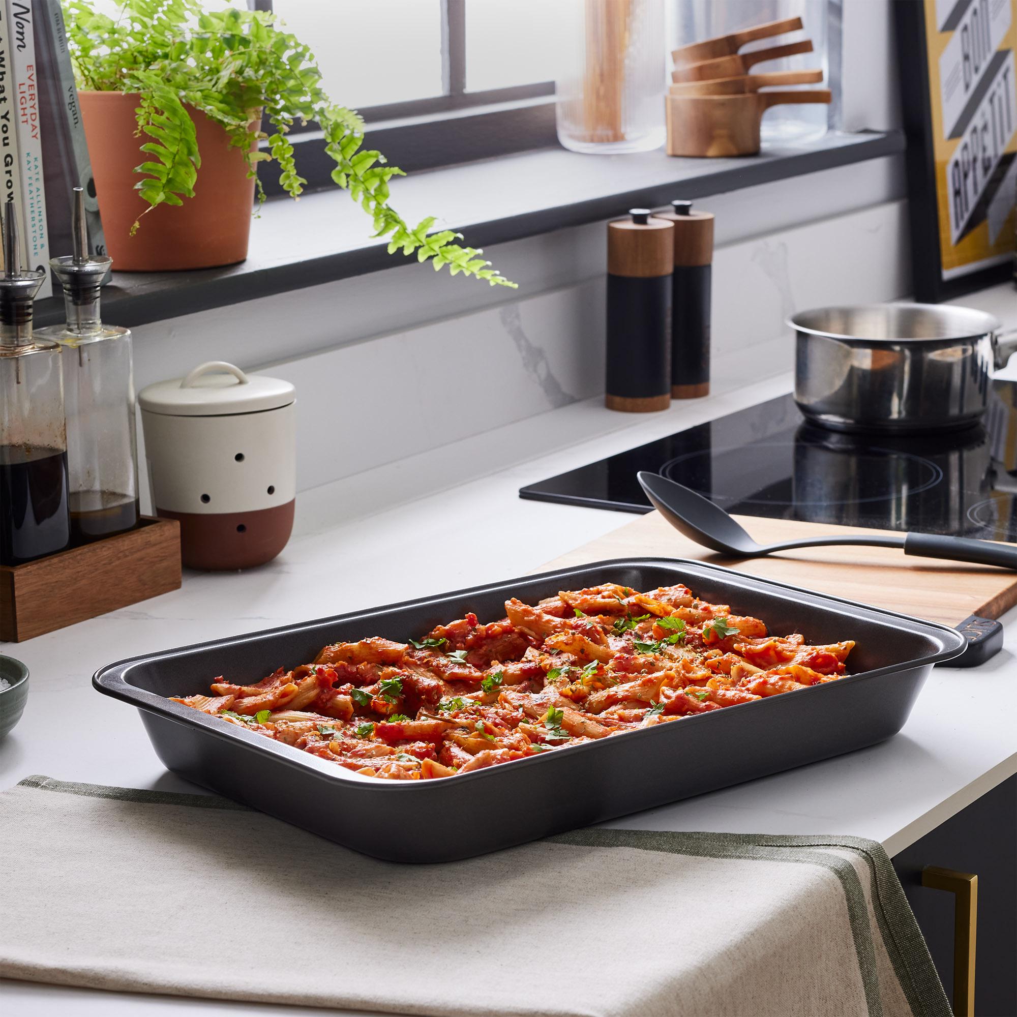 Habitat 37cm Non Stick Carbon Steel Roaster thumbnail 2