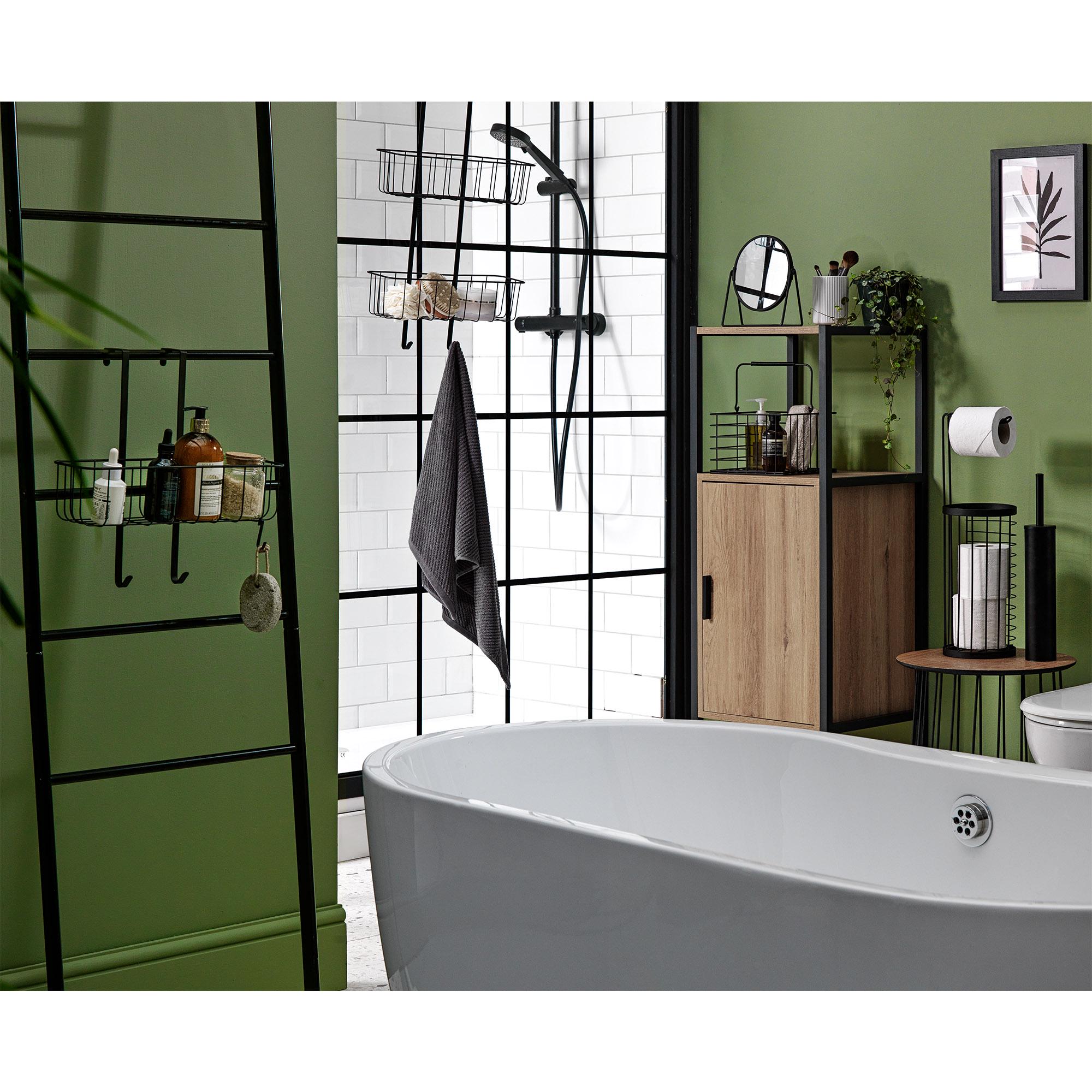 Habitat Matte Black Slimline Toilet Brush thumbnail 3