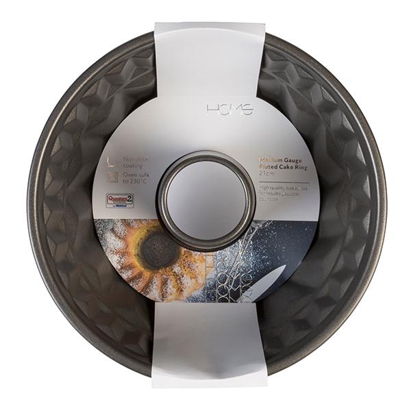 Sainsbury's Home 21cm Medium Gauge Fluted Non Stick Cake Ring