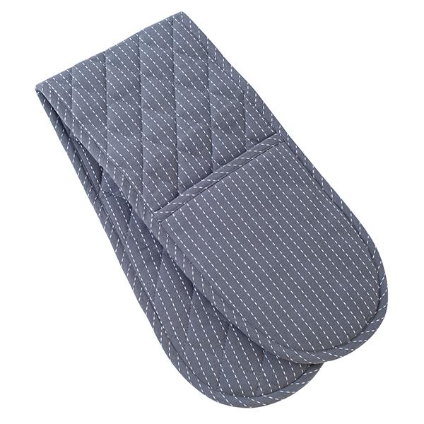 Sainsbury's Home Butchers Pin Stripe Double Oven Gloves