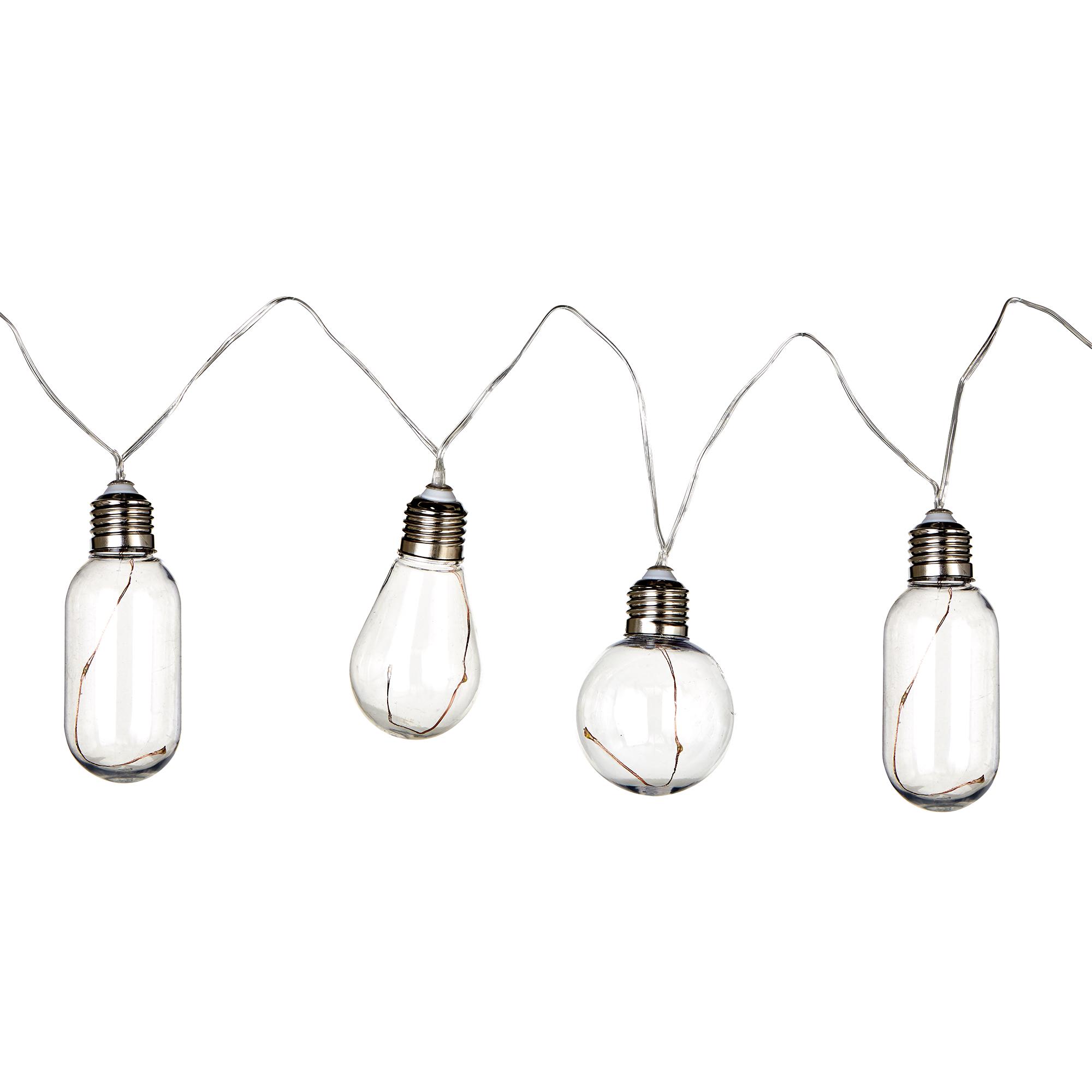 Sainsbury's Home Solar 20 Lumen Vintage Bulb String Lights