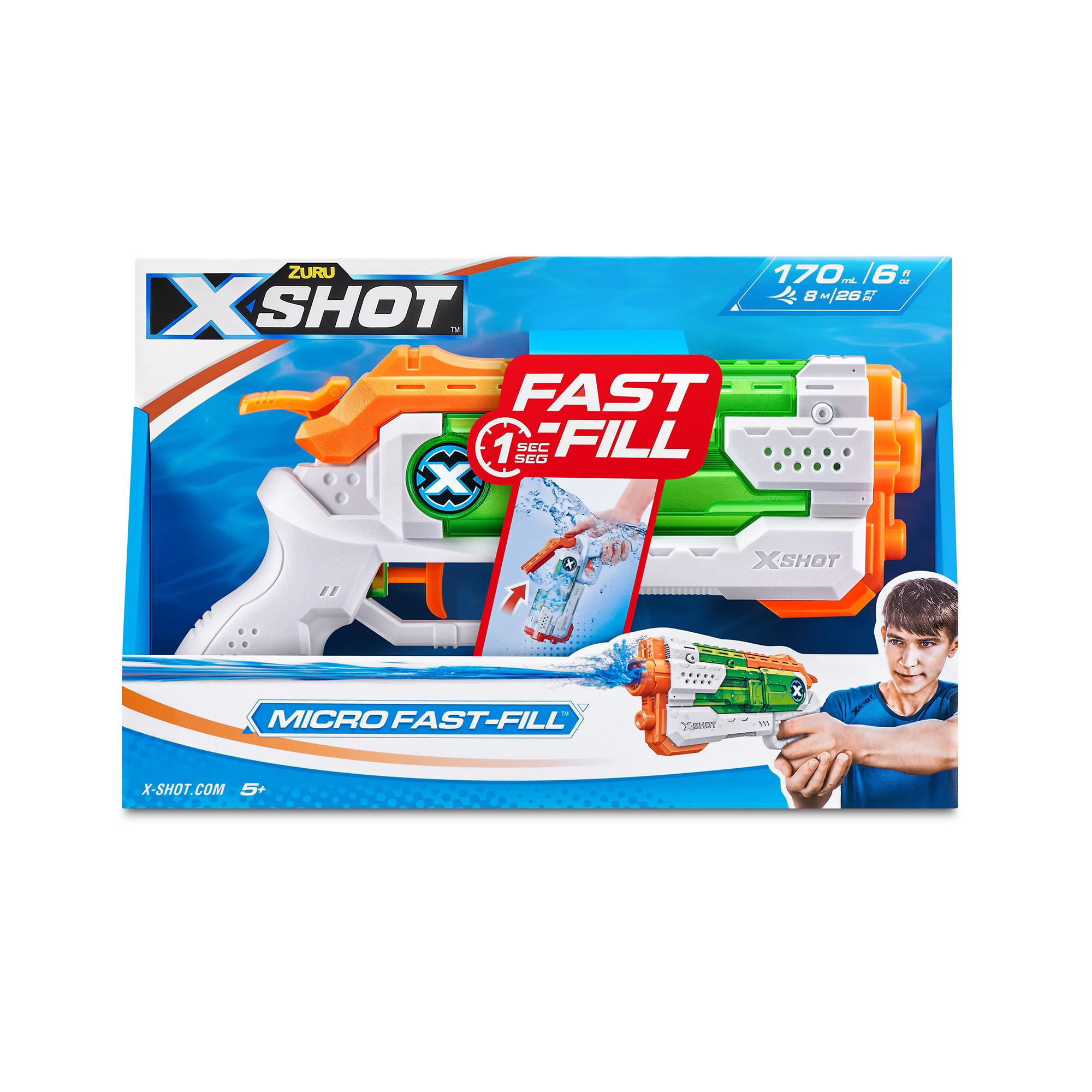X-Shot Water Warfare Micro Fast-Fill Water Blaster by ZURU thumbnail 2