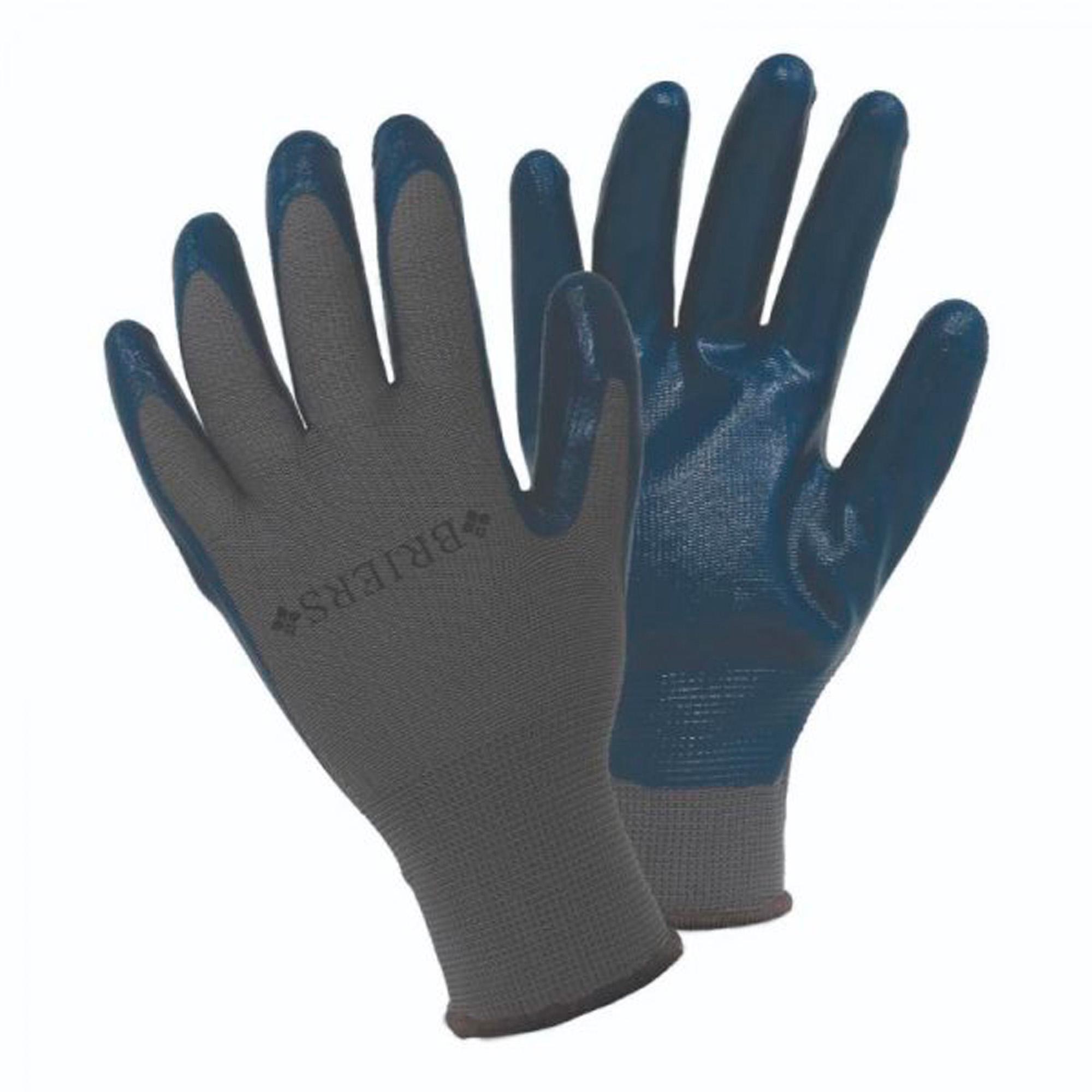 Briers Large Seed & Weed Plain Gloves - Blue