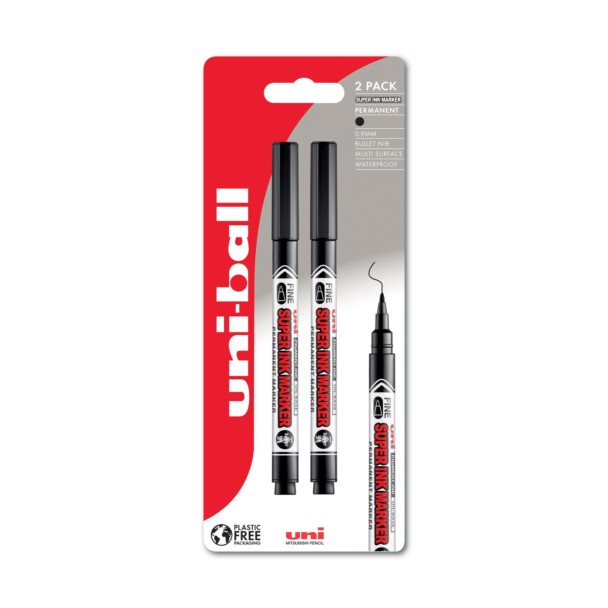 Uni-ball Super Ink Marker PNA-125 Black