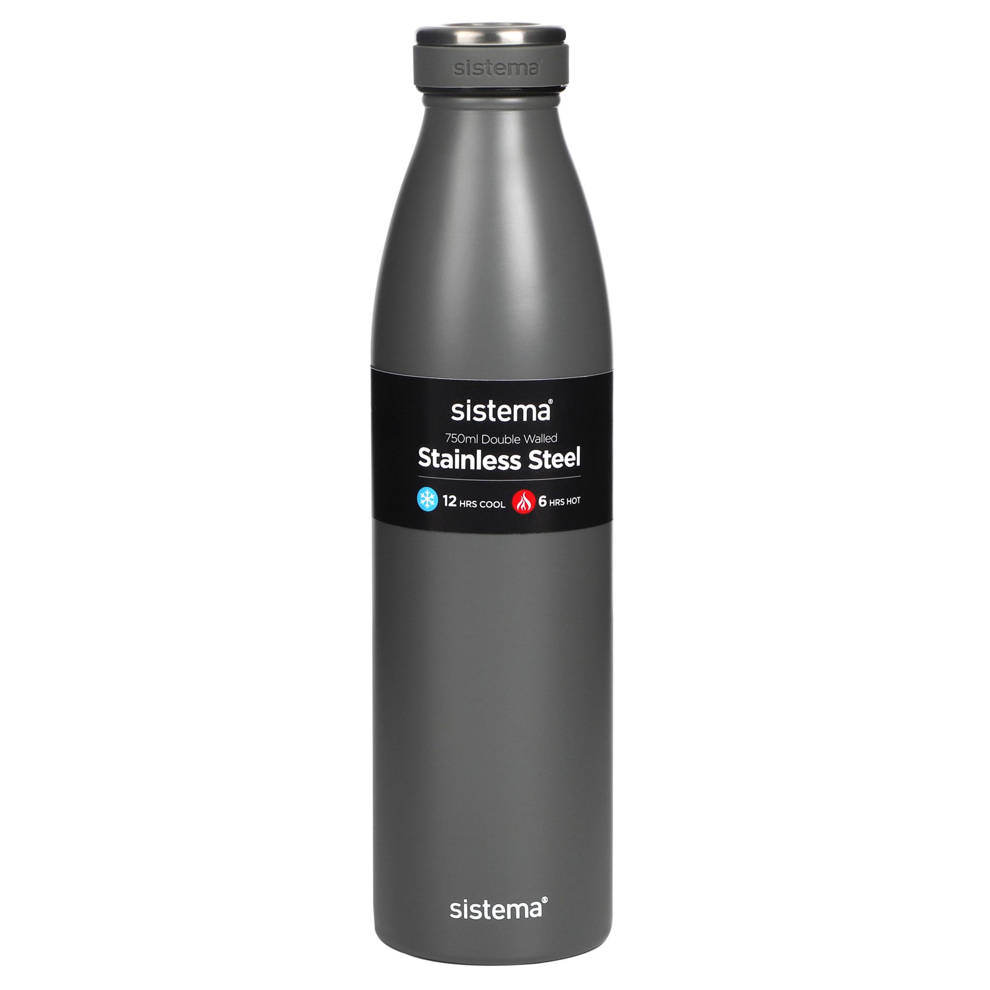 Sistema Hydrate Multicolour Stainless Steel Bottle - 750ml thumbnail 3
