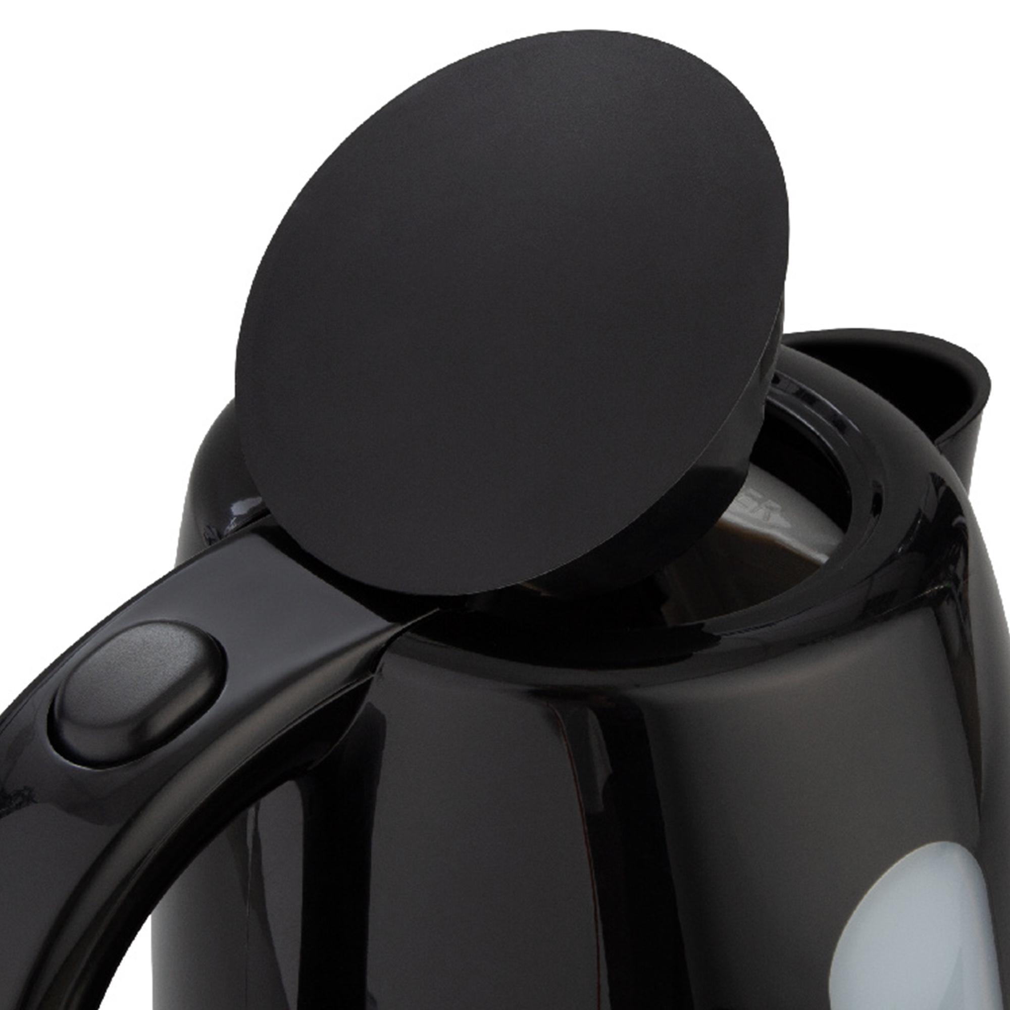 Cookworks Plastic Illuminated Kettle - Black thumbnail 3