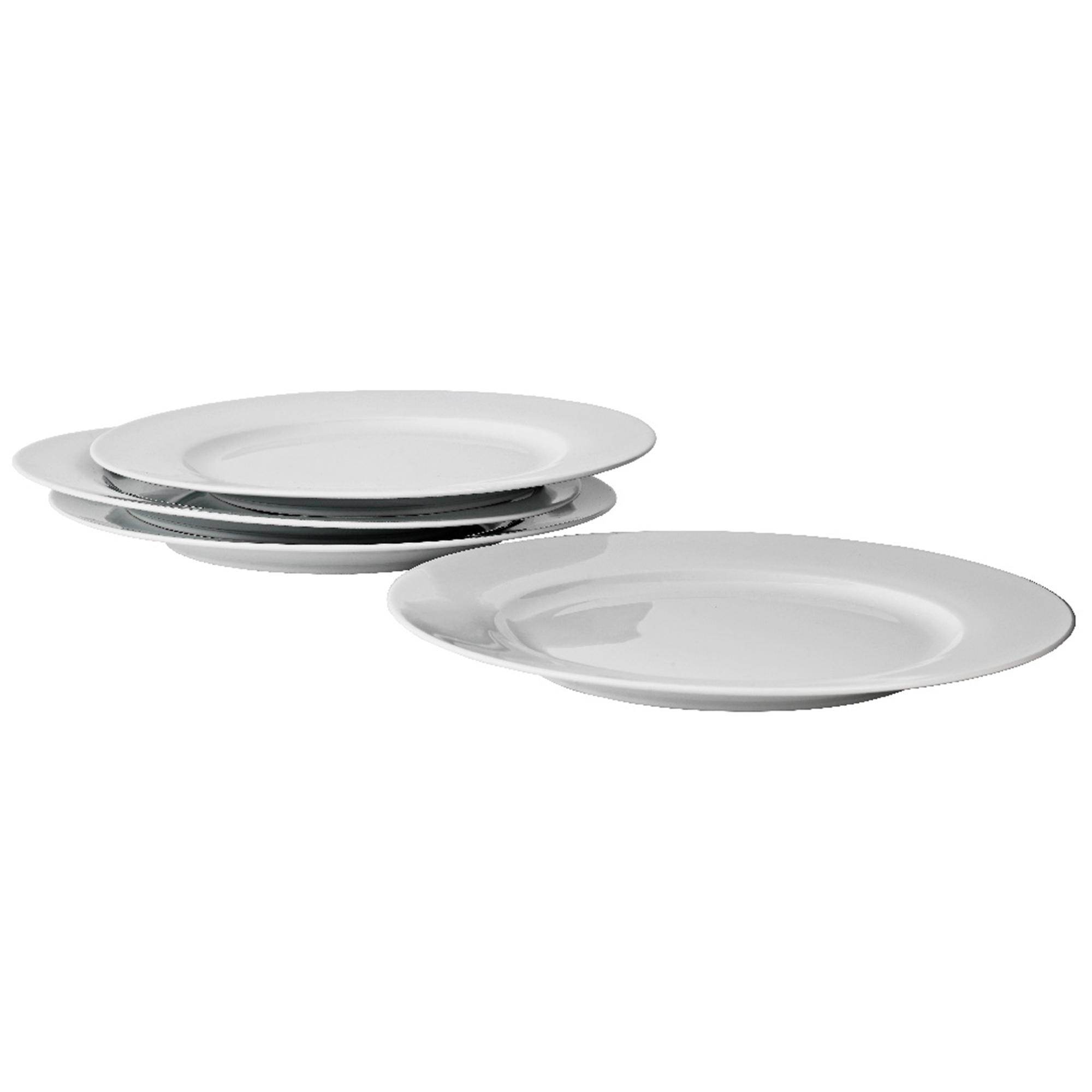 Sainsbury's Home Porcelain Dinner Plate - White thumbnail 4