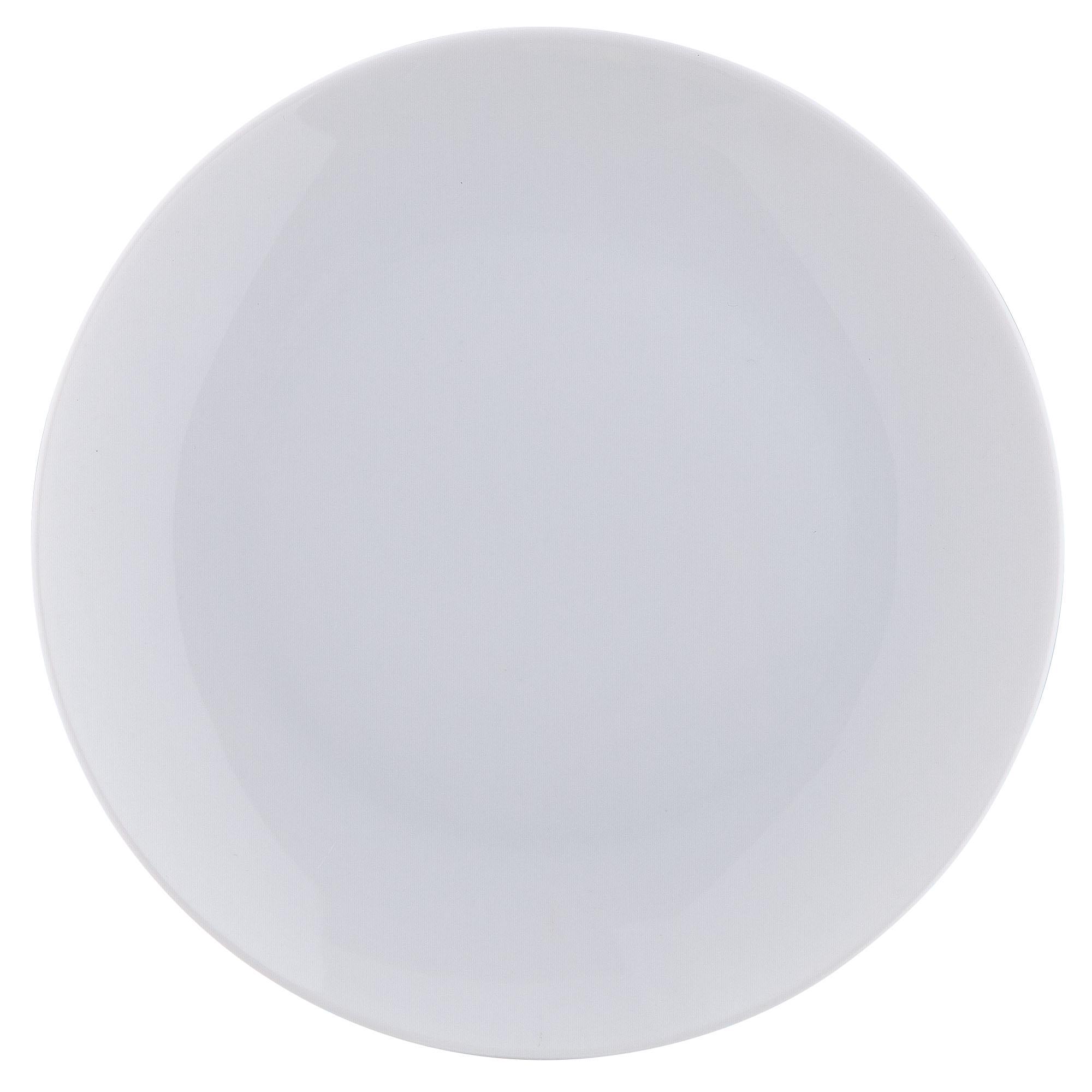 Sainsbury's Home Coupe 12 Piece Porcelain Dinner Set - Super White thumbnail 3