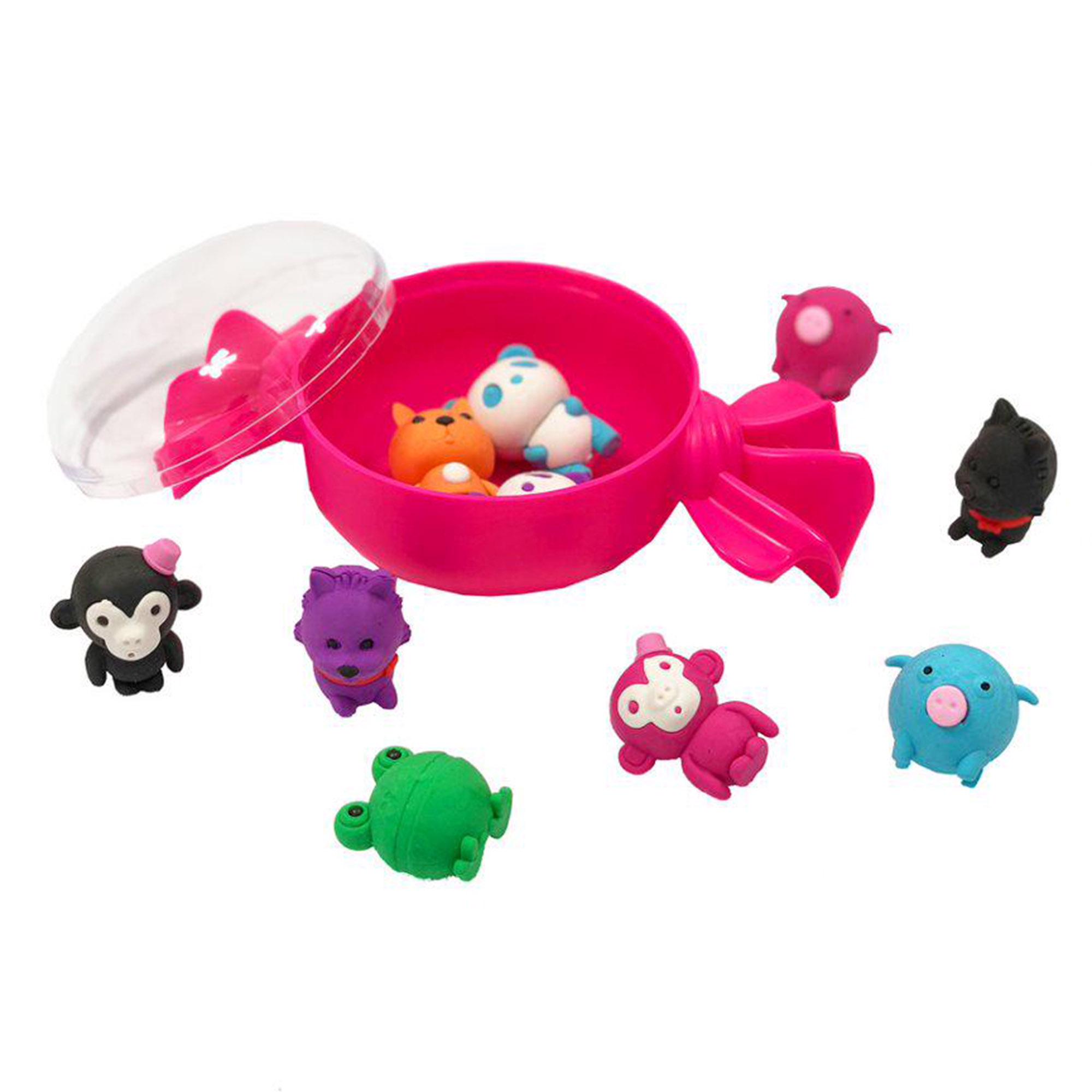 Tinc Sweetie Tub Pink With Erasers thumbnail 2