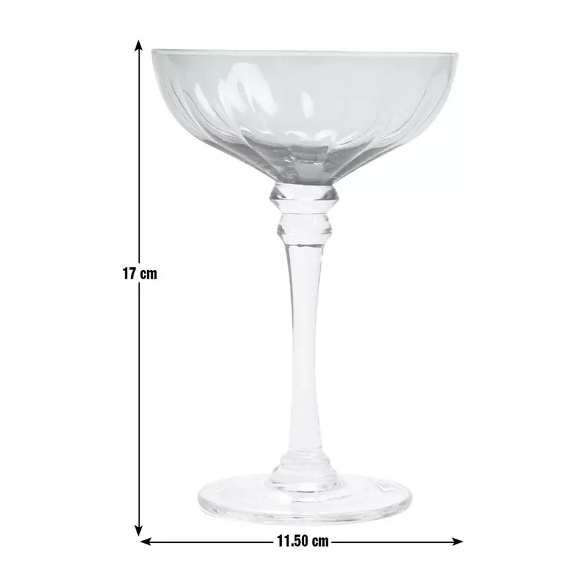 Habitat Japonica Champagne Coupe Glass thumbnail 3