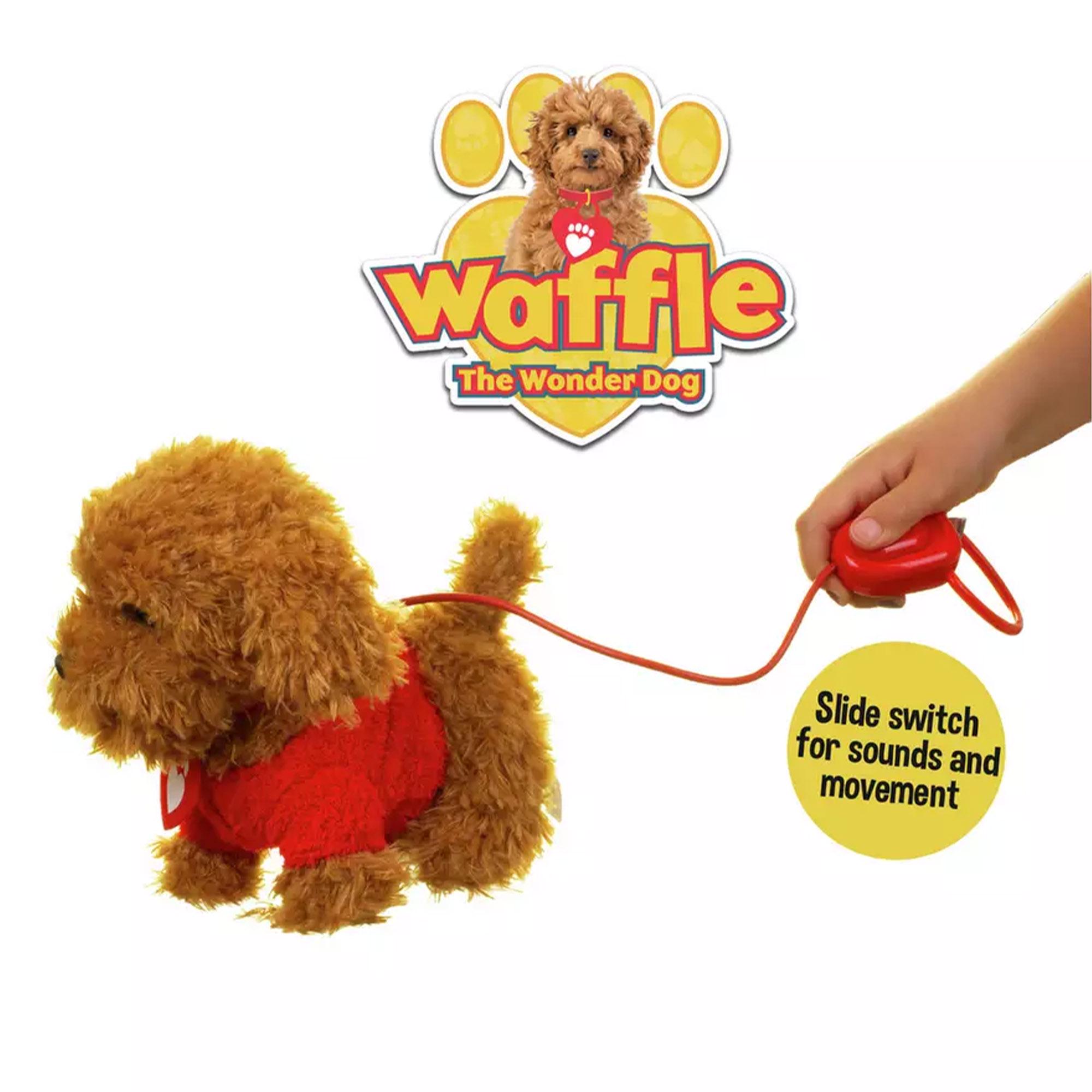 Walkies With Waffle The Wonder Dog Soft Toy thumbnail 3