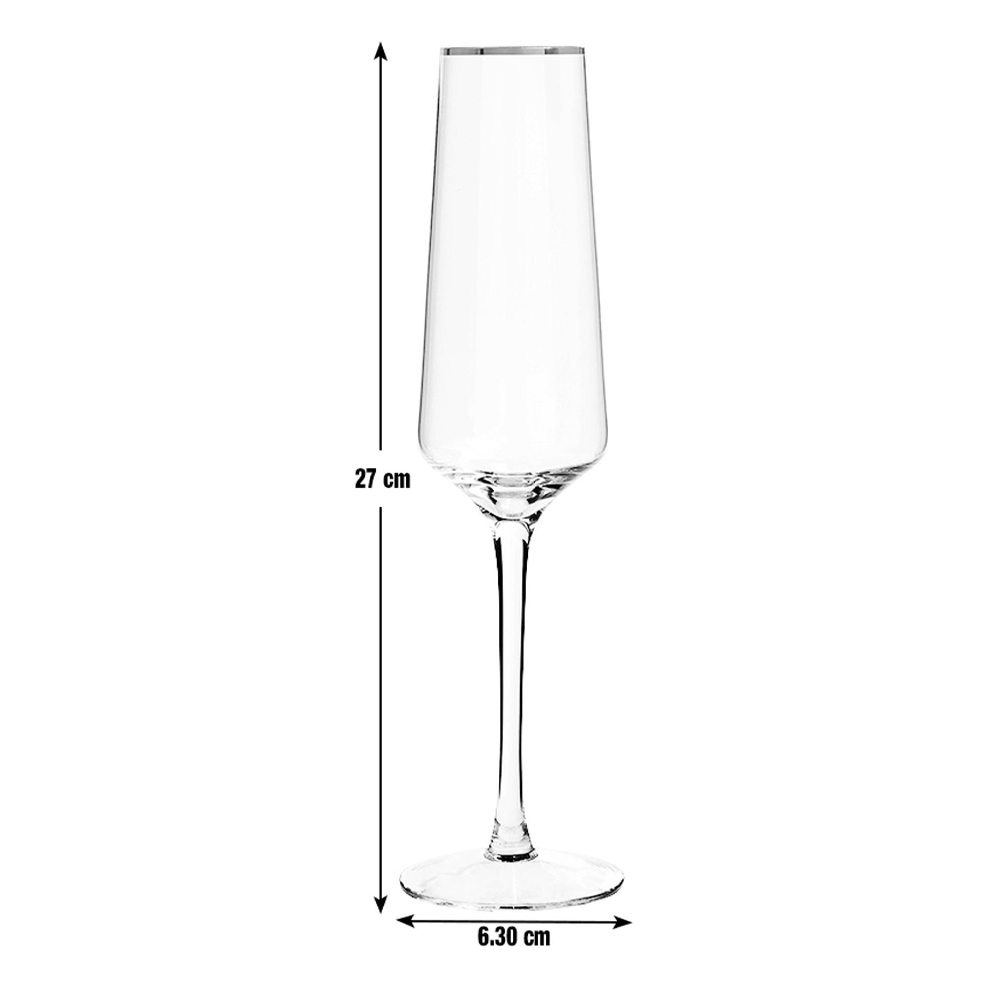 Habitat Gold Rim Prosecco Flute thumbnail 2
