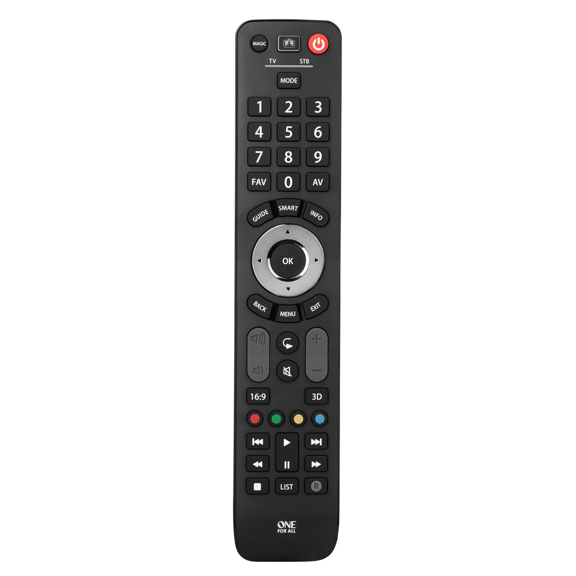 One For All Evolve 2in1 TV Remote Control - URC7125