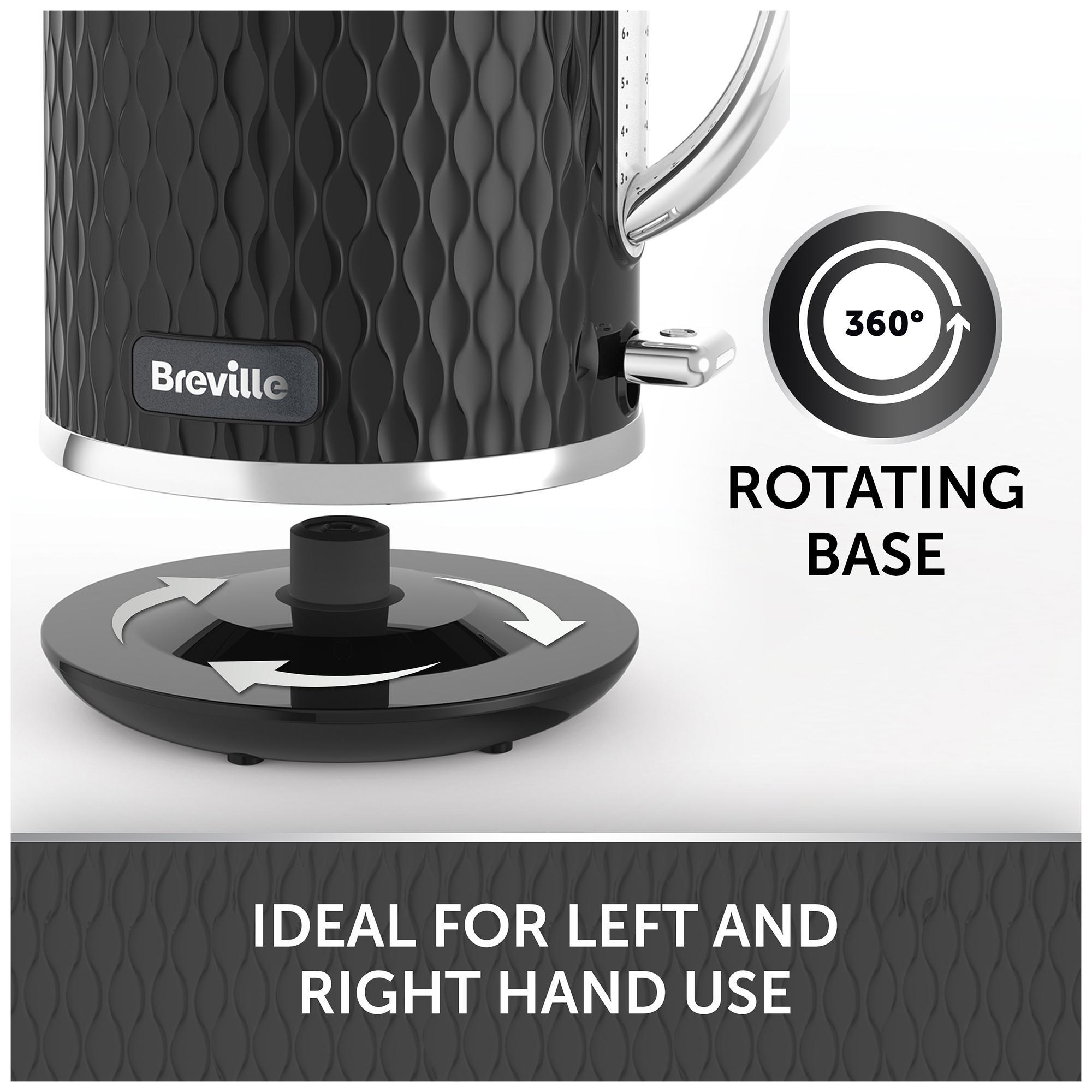 Breville VKT017 Curve Kettle - Black and Chrome thumbnail 4
