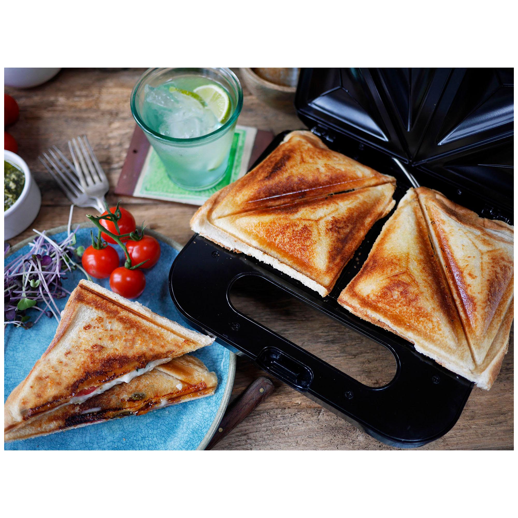 Breville VST057 2 Portion Sandwich Toaster - Black thumbnail 2