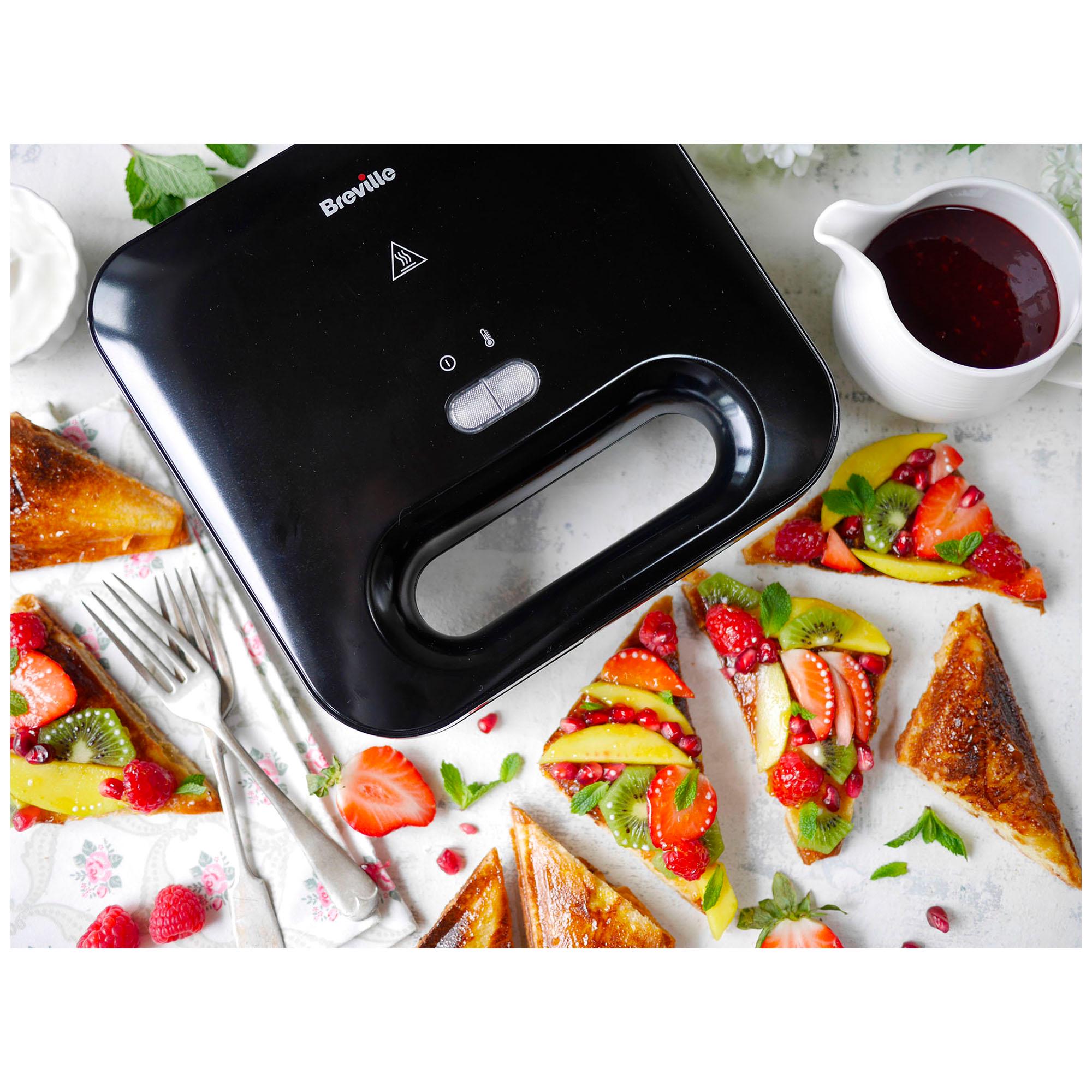 Breville VST057 2 Portion Sandwich Toaster - Black thumbnail 5
