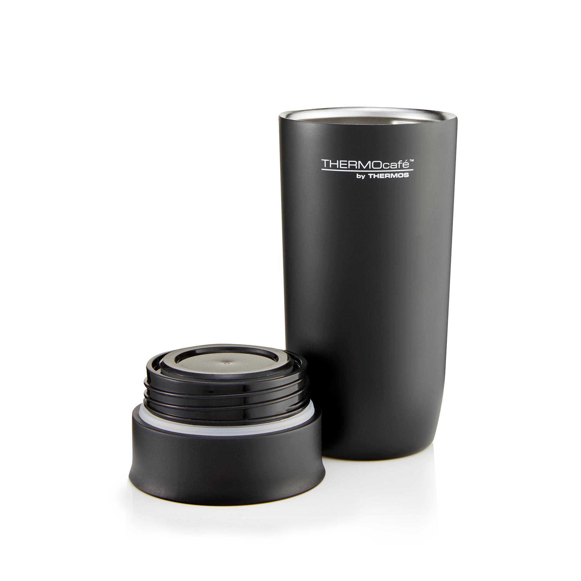 Thermocafe Black Travel Tumbler - 360ml thumbnail 2