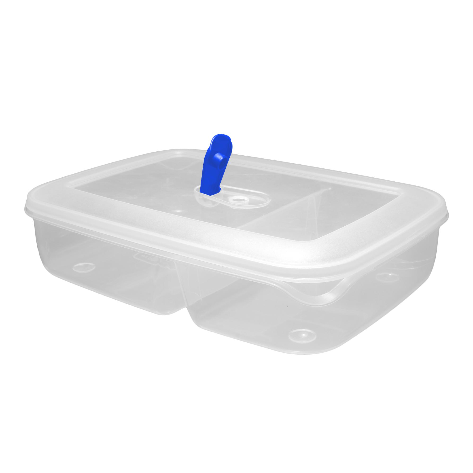 Sainsbury's Home 2 Compartment Plastic Microwave Container
