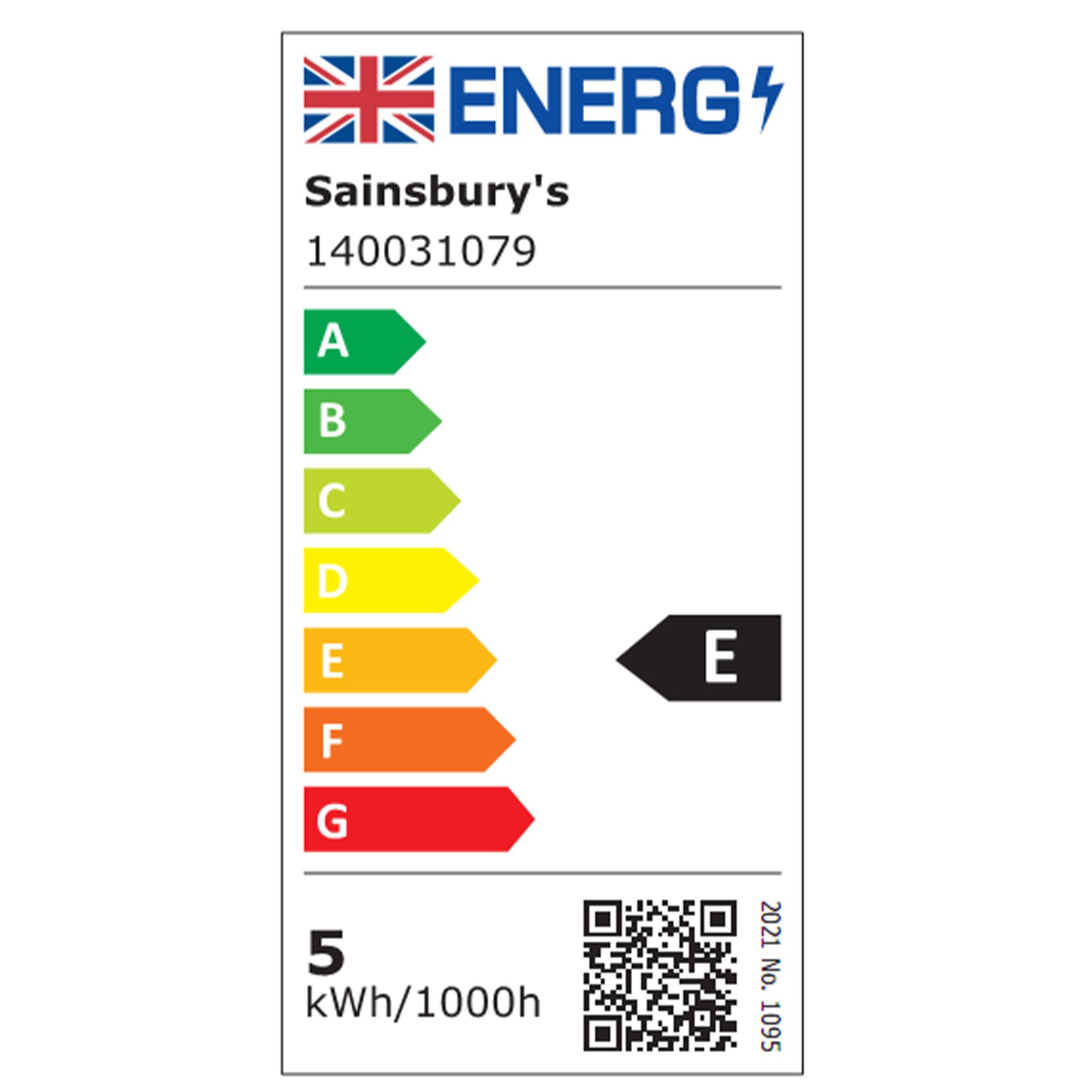 Sainsbury's Home Pack of 2 LED Standard 40W BC Light Bulb thumbnail 4