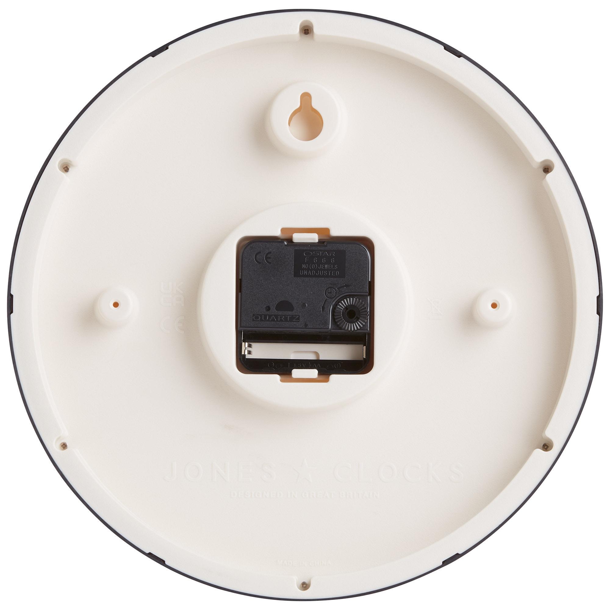Jones Electric Wall Clock - Grey thumbnail 3