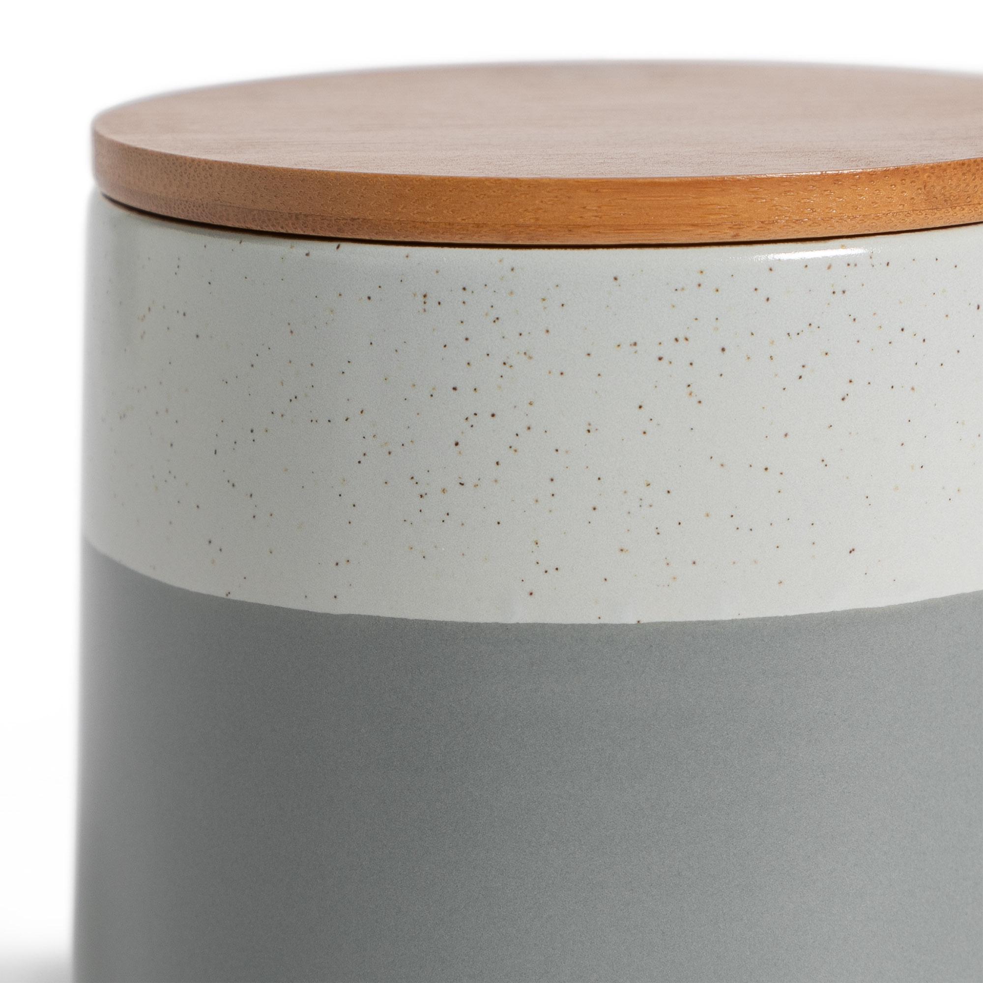 Habitat Grey Speckle Storage Canister thumbnail 2