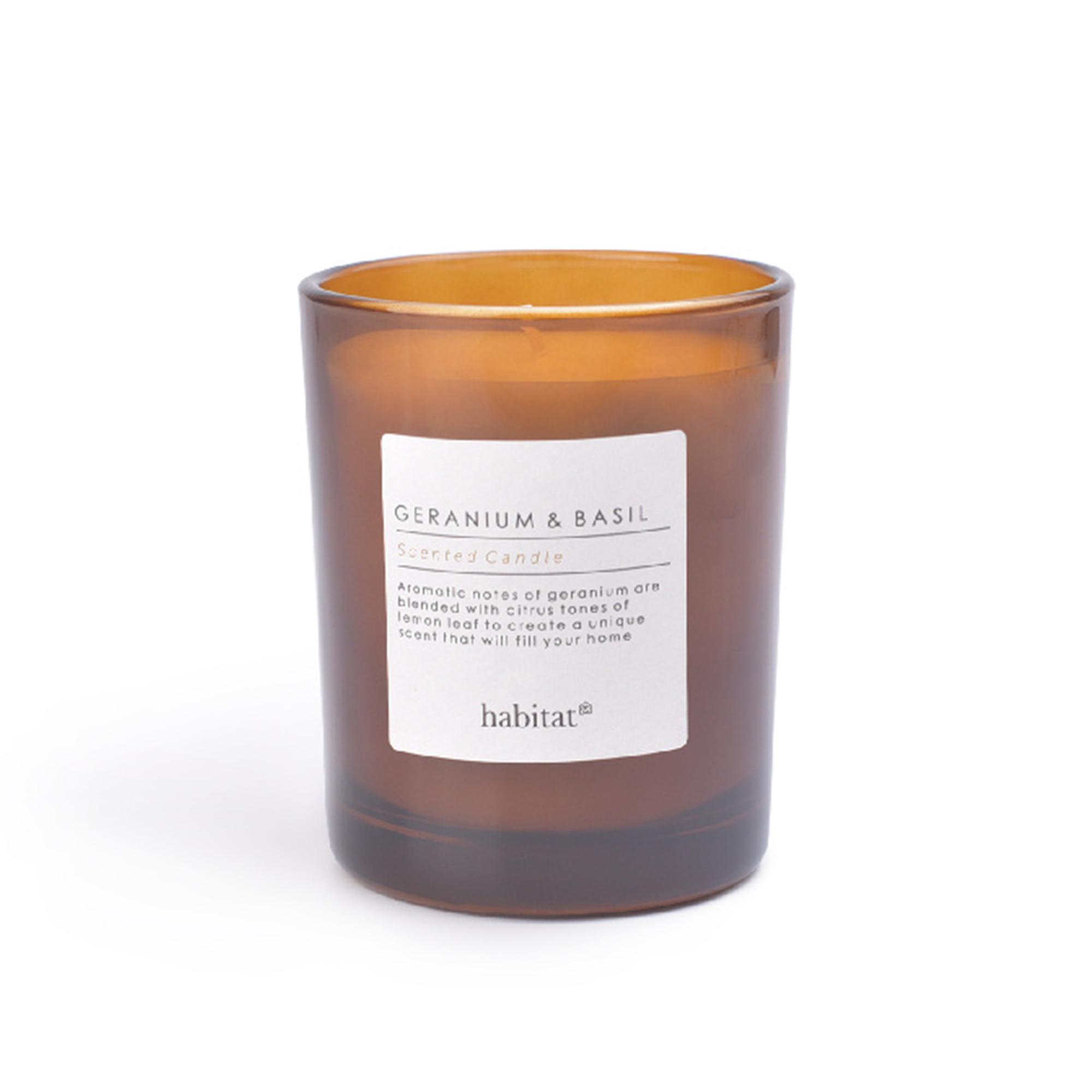 Habitat Scented Boxed Candle - Geranium & Basil thumbnail 3