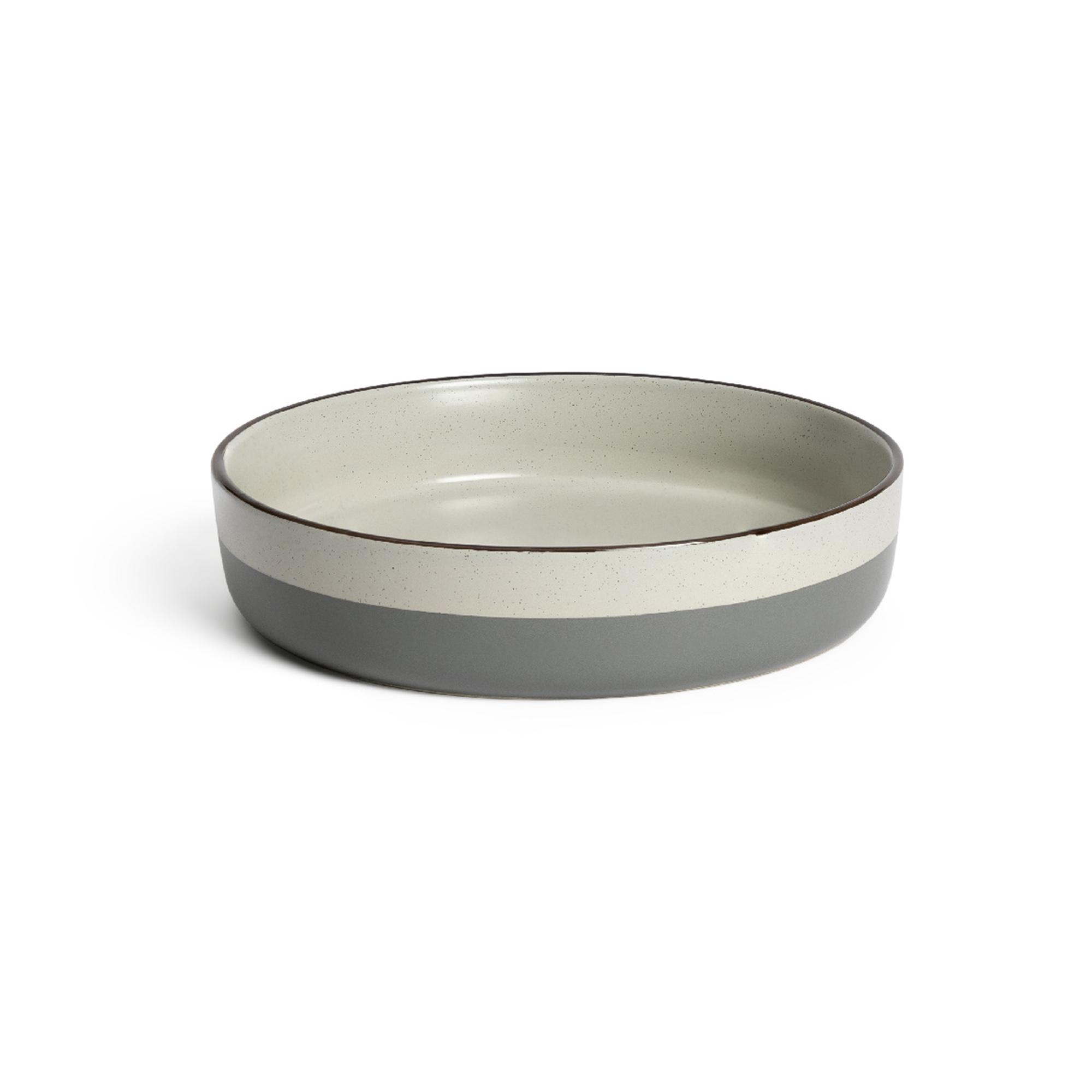 Habitat 24cm Speckle Ceramic Pie Dish - Grey