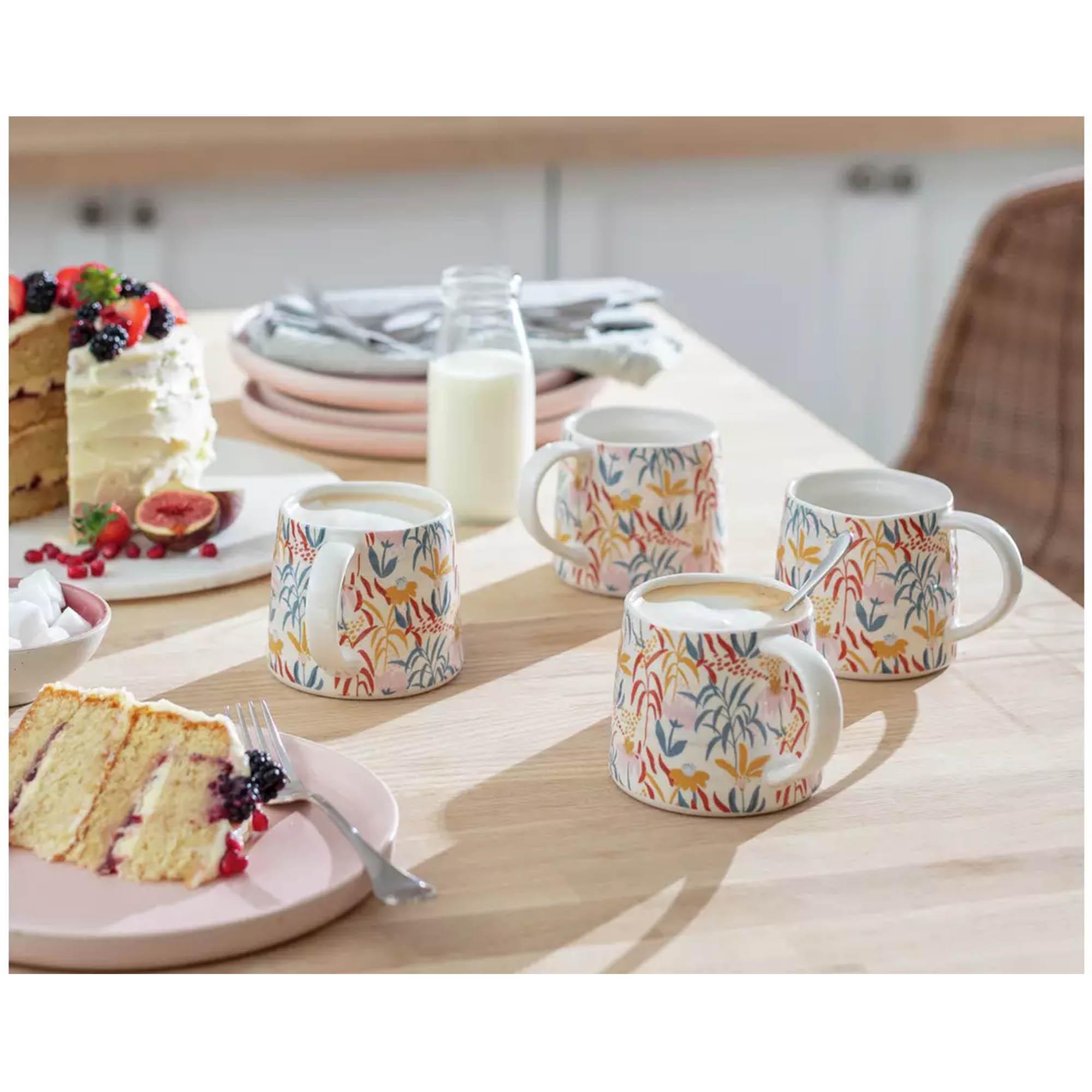Habitat Floral Ripple Mug thumbnail 2