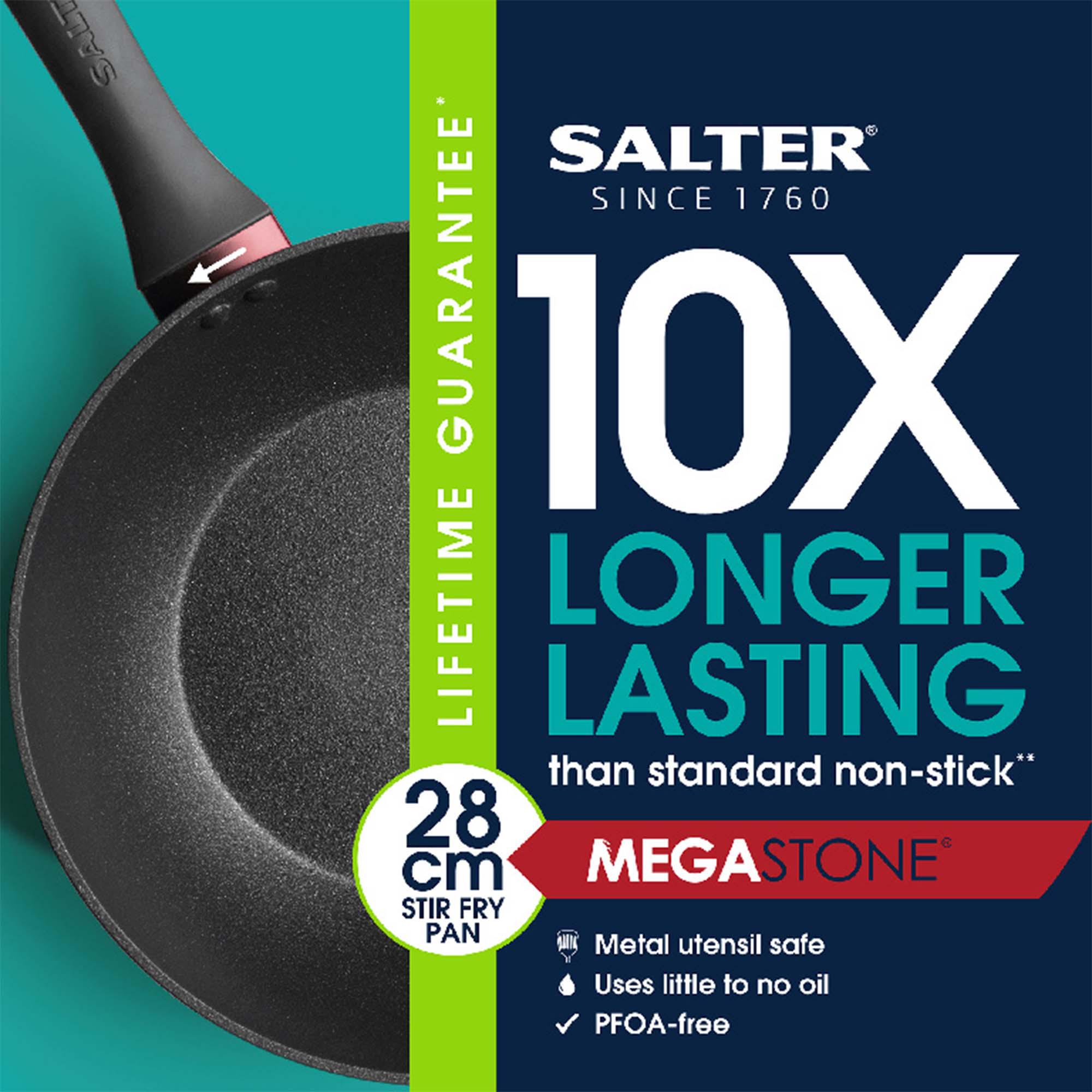 Salter Megastone 260 Thermo 28cm Wok thumbnail 3