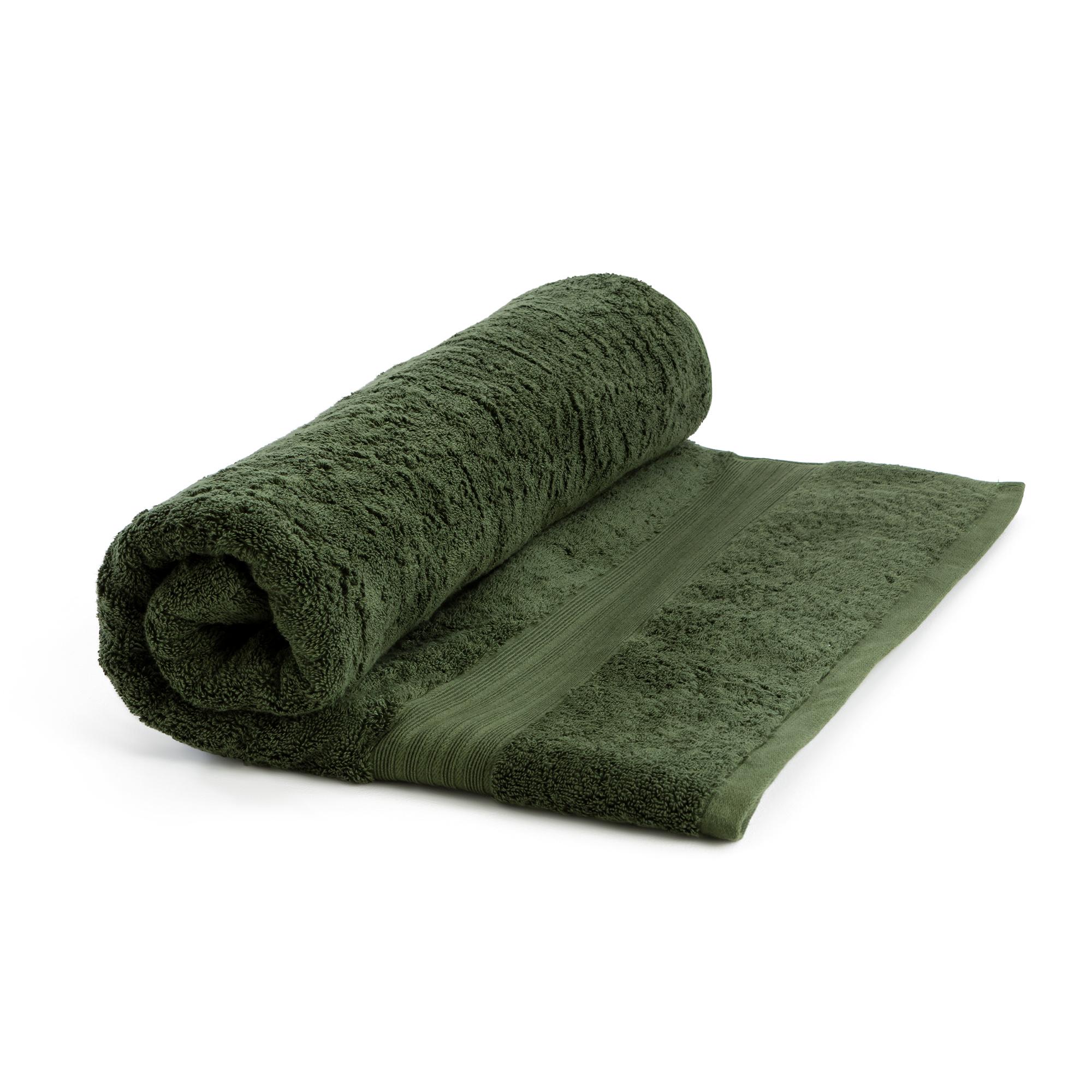 Habitat Egyptian Bath Sheet - Forest Green