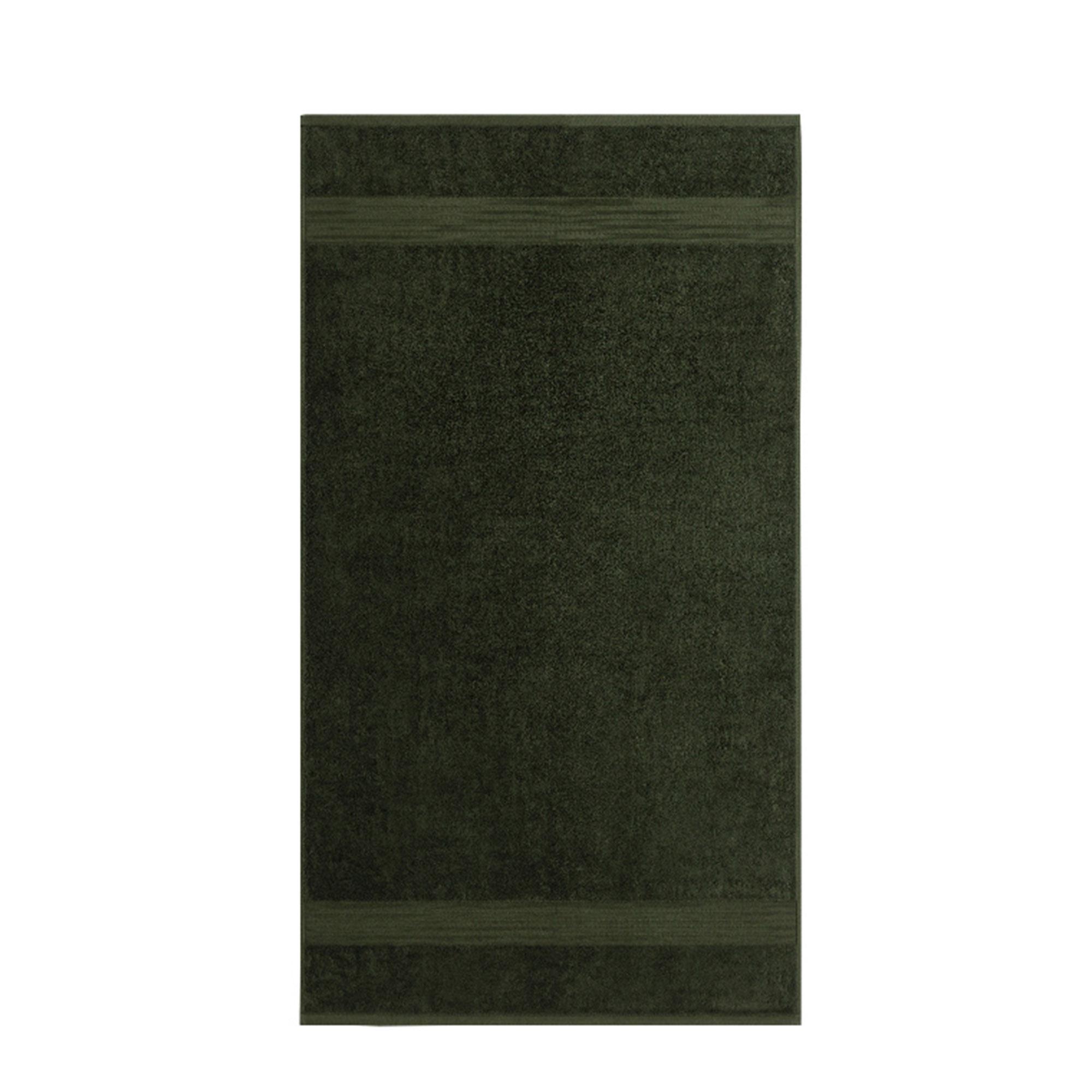 Habitat Egyptian Bath Towel - Forest Green thumbnail 2