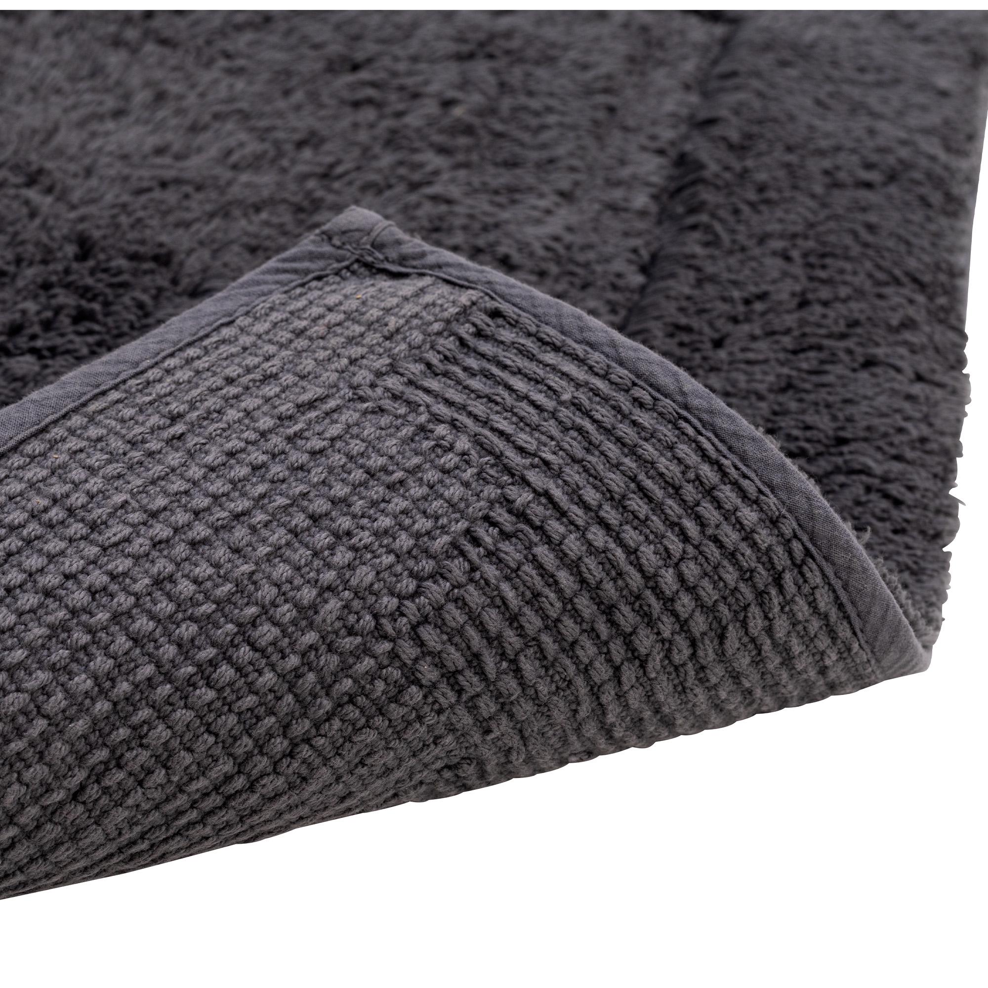 Habitat Deep Pile Bath Mat - Slate thumbnail 3