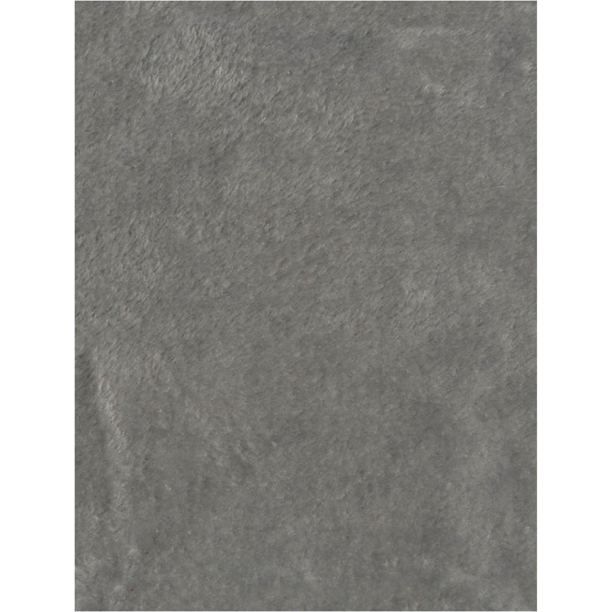 Sainsbury's Home Super Soft Fleece Throw - Flint Grey - 125x150cm thumbnail 3